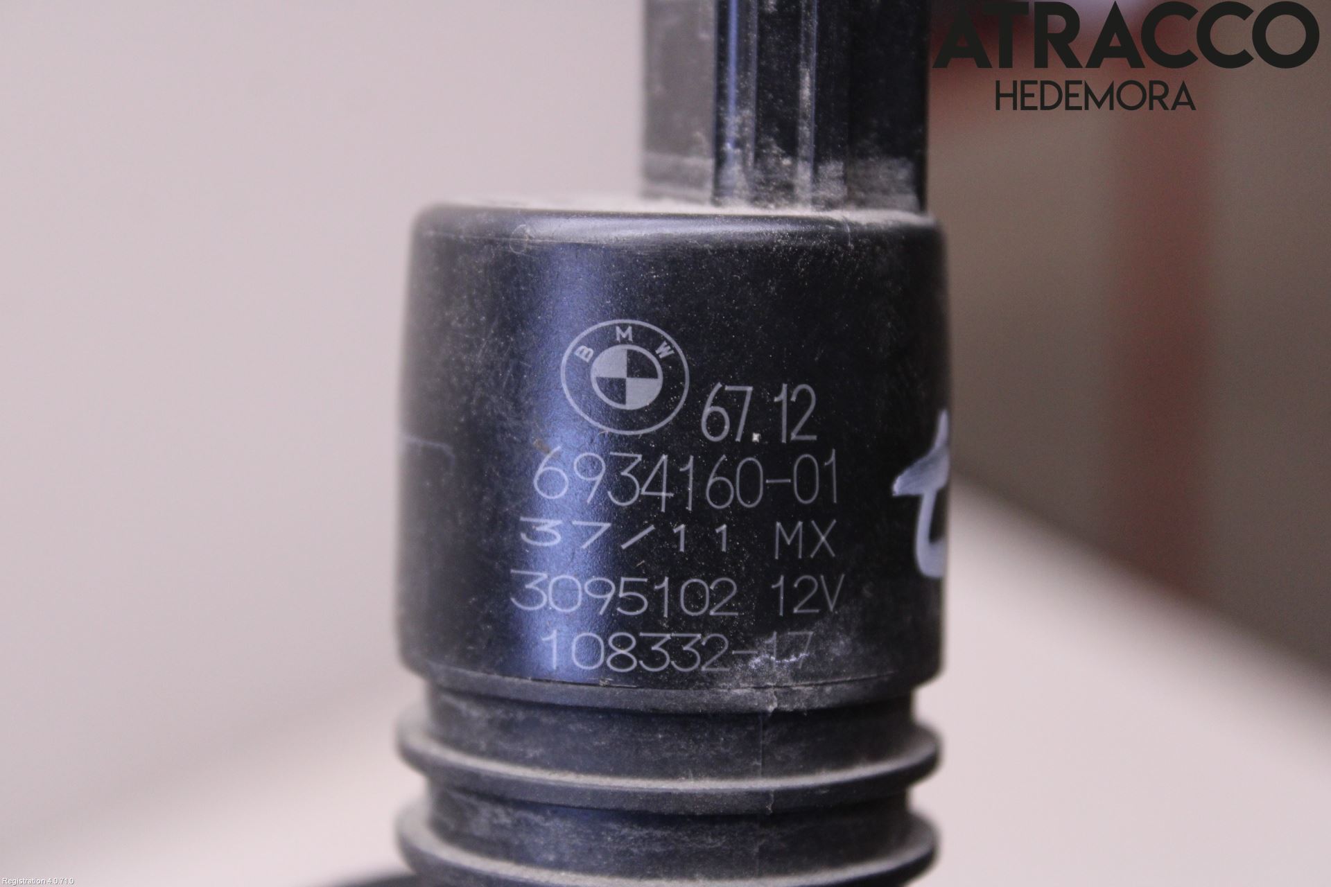 BMW X6 E71/E72   08-14 Spolarpump Vindruta