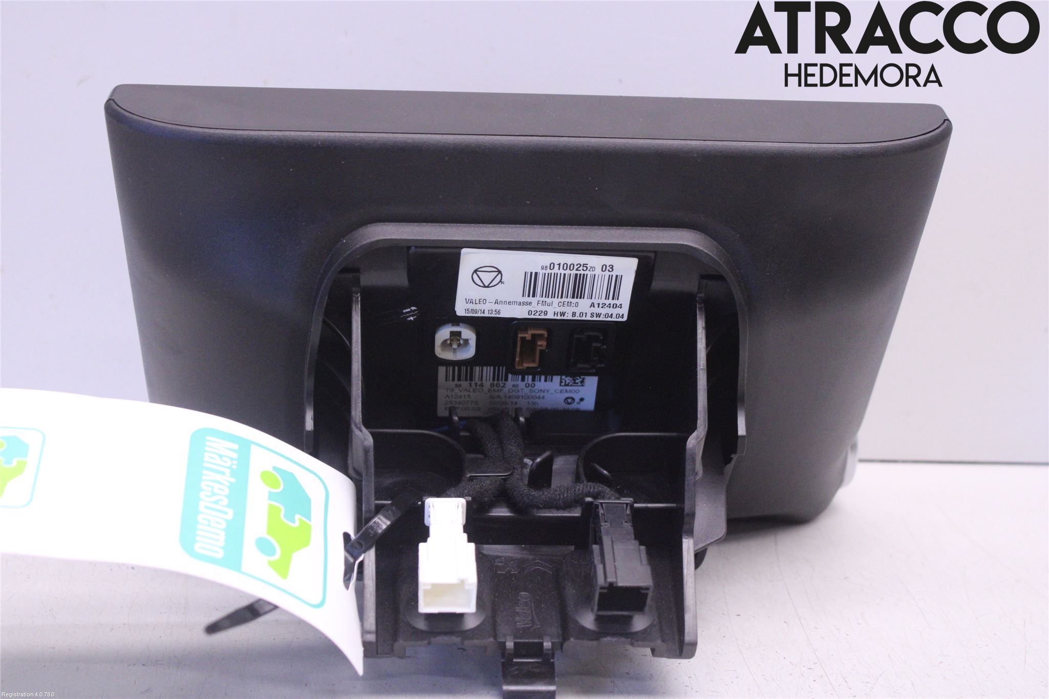 Citroen C4 CACTUS 14-20 Kontrolldisplay