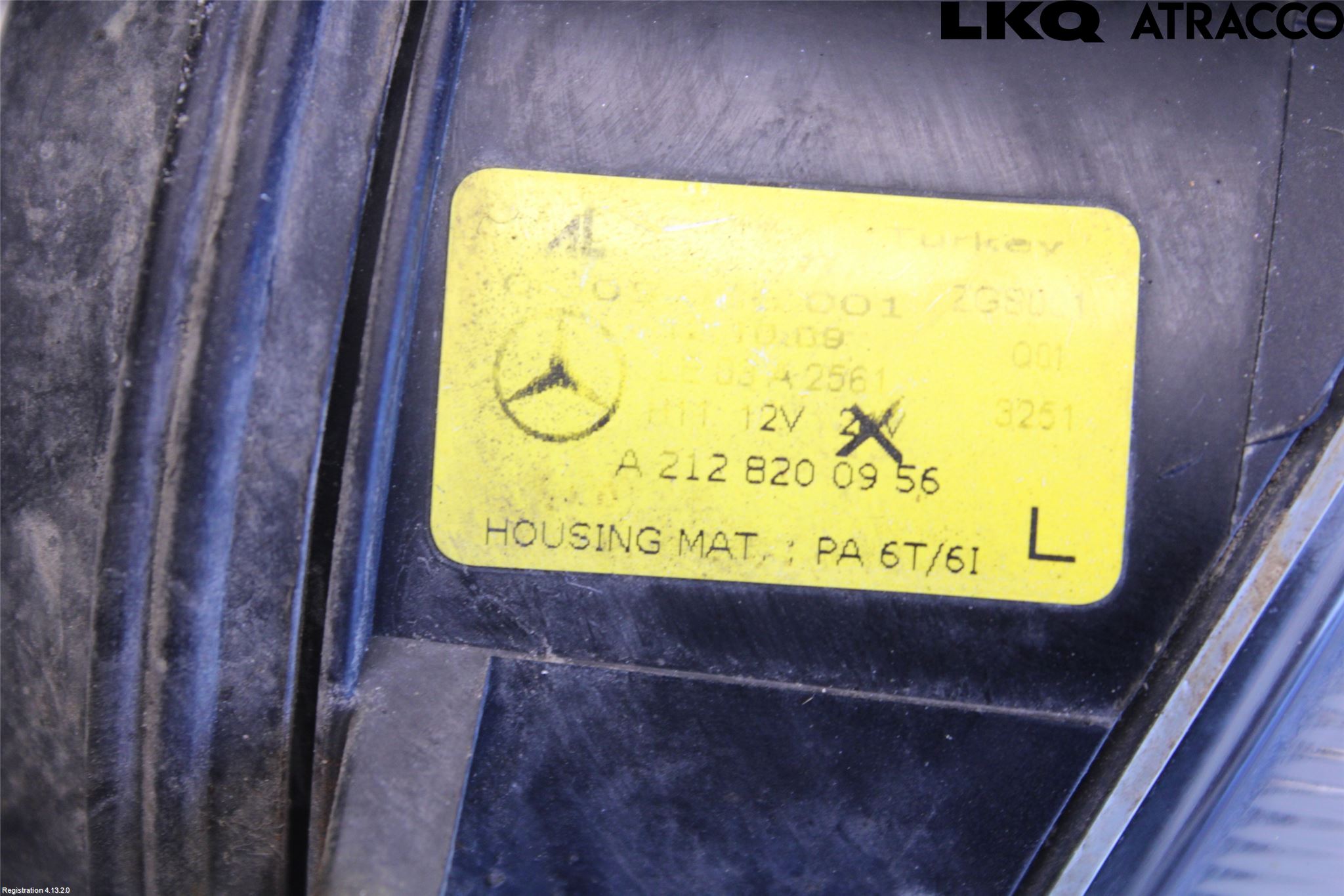 Mercedes-Benz MB E-KLASS (W212) 09-16 Dimljus-Varselljus Fram