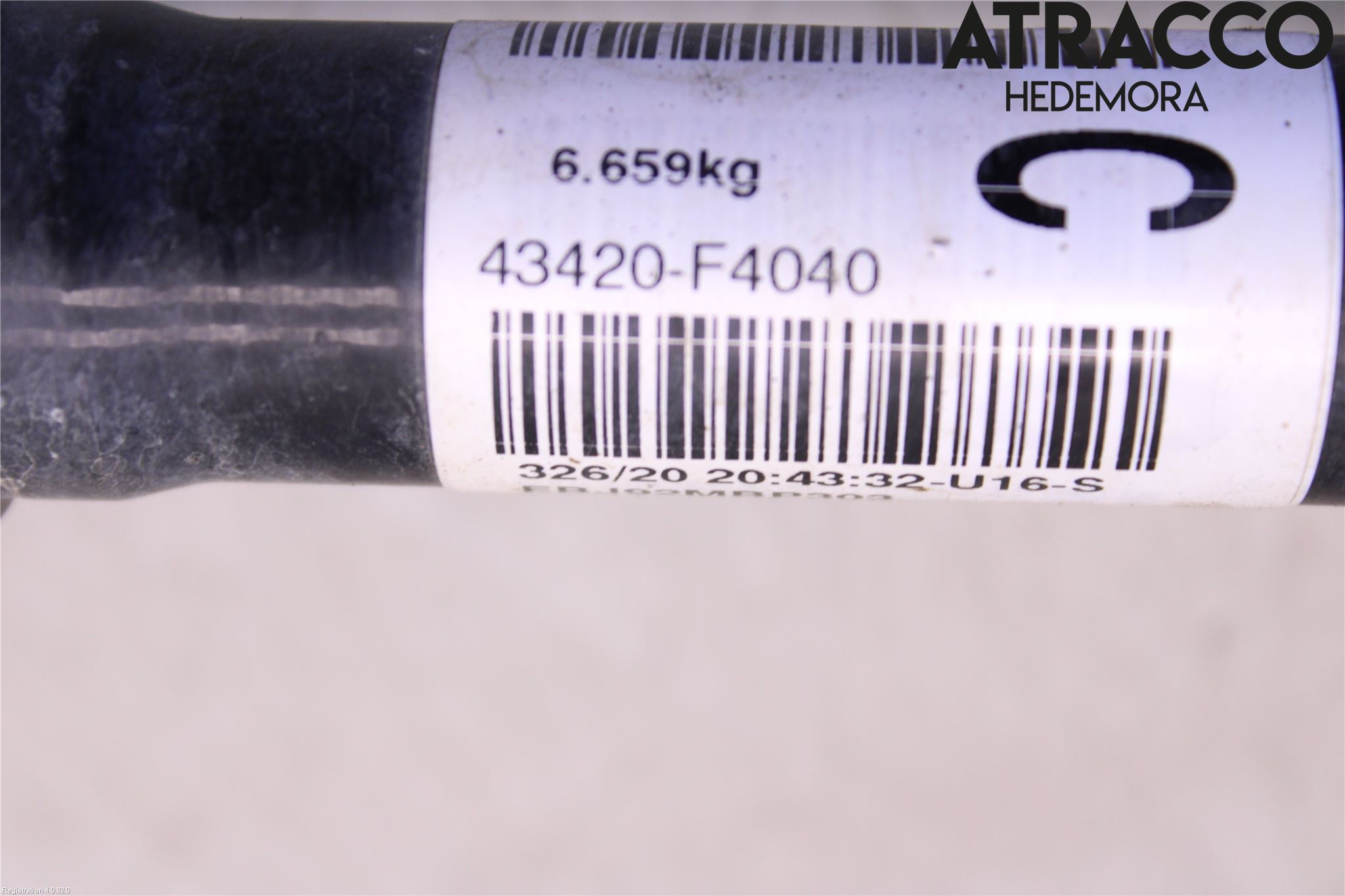 Toyota C-HR 16-23 Drivaxel Fram Vänster