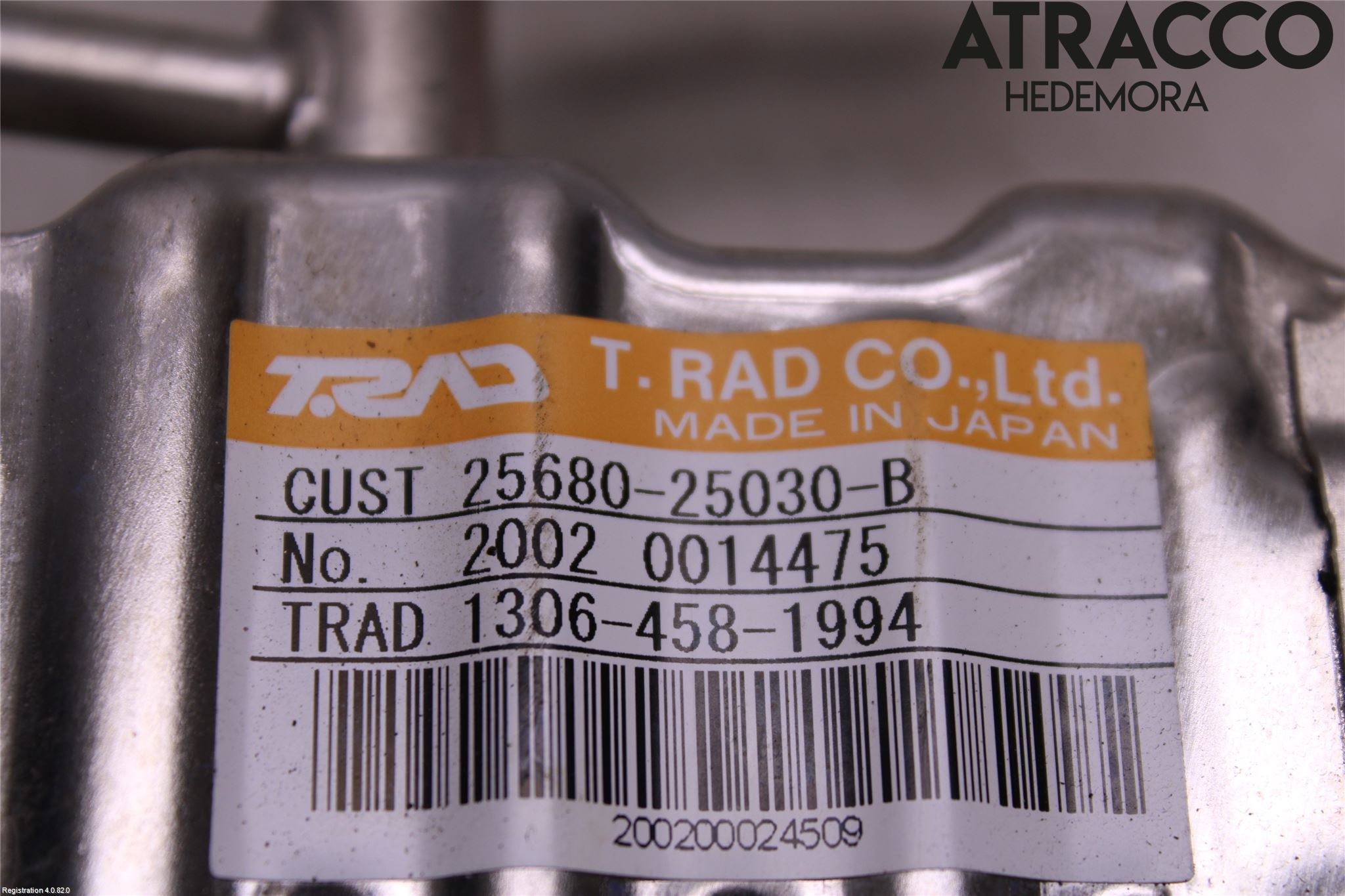 Toyota RAV4 19- Avgaskylare