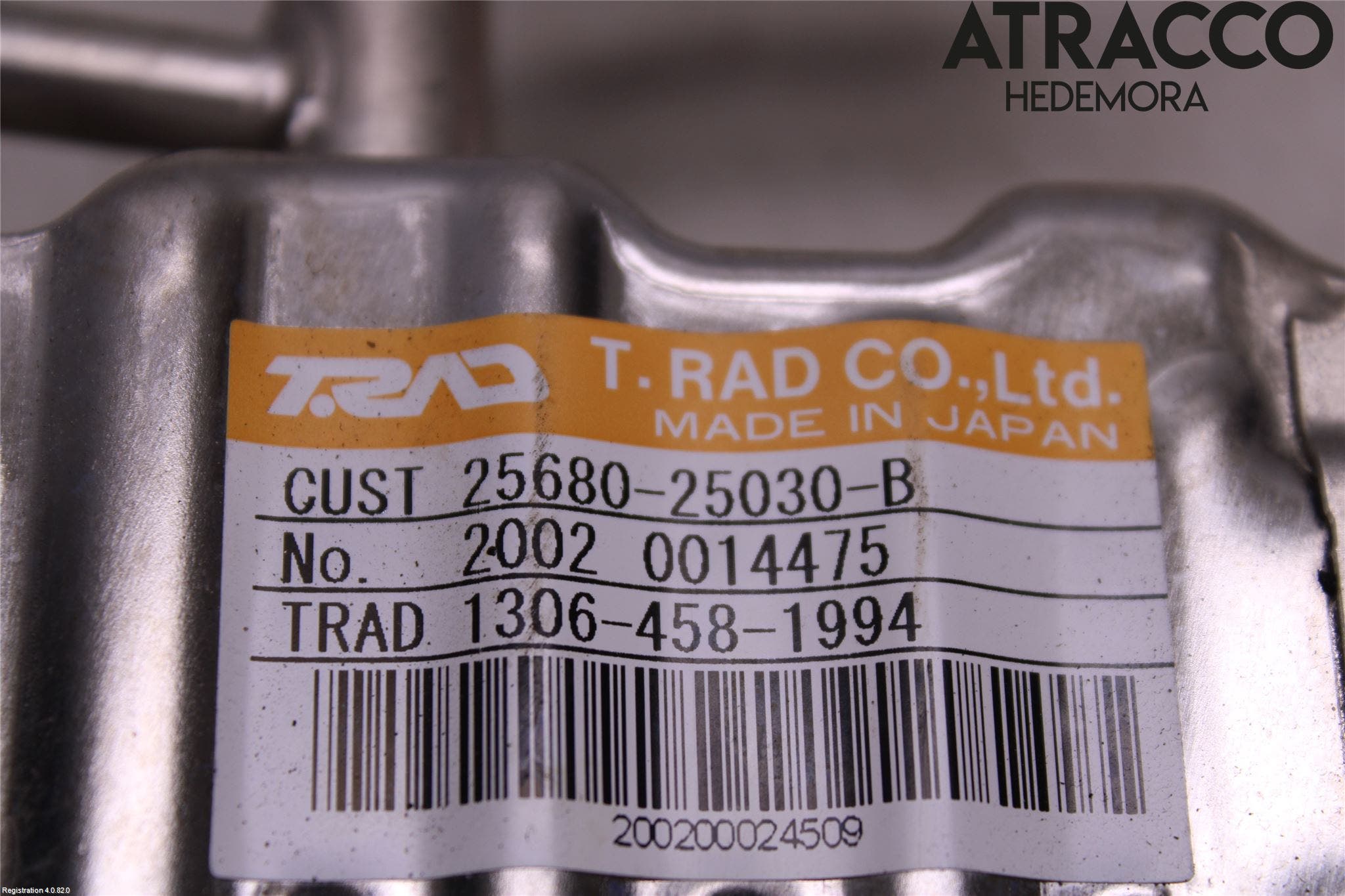 Toyota RAV4 19- Avgaskylare