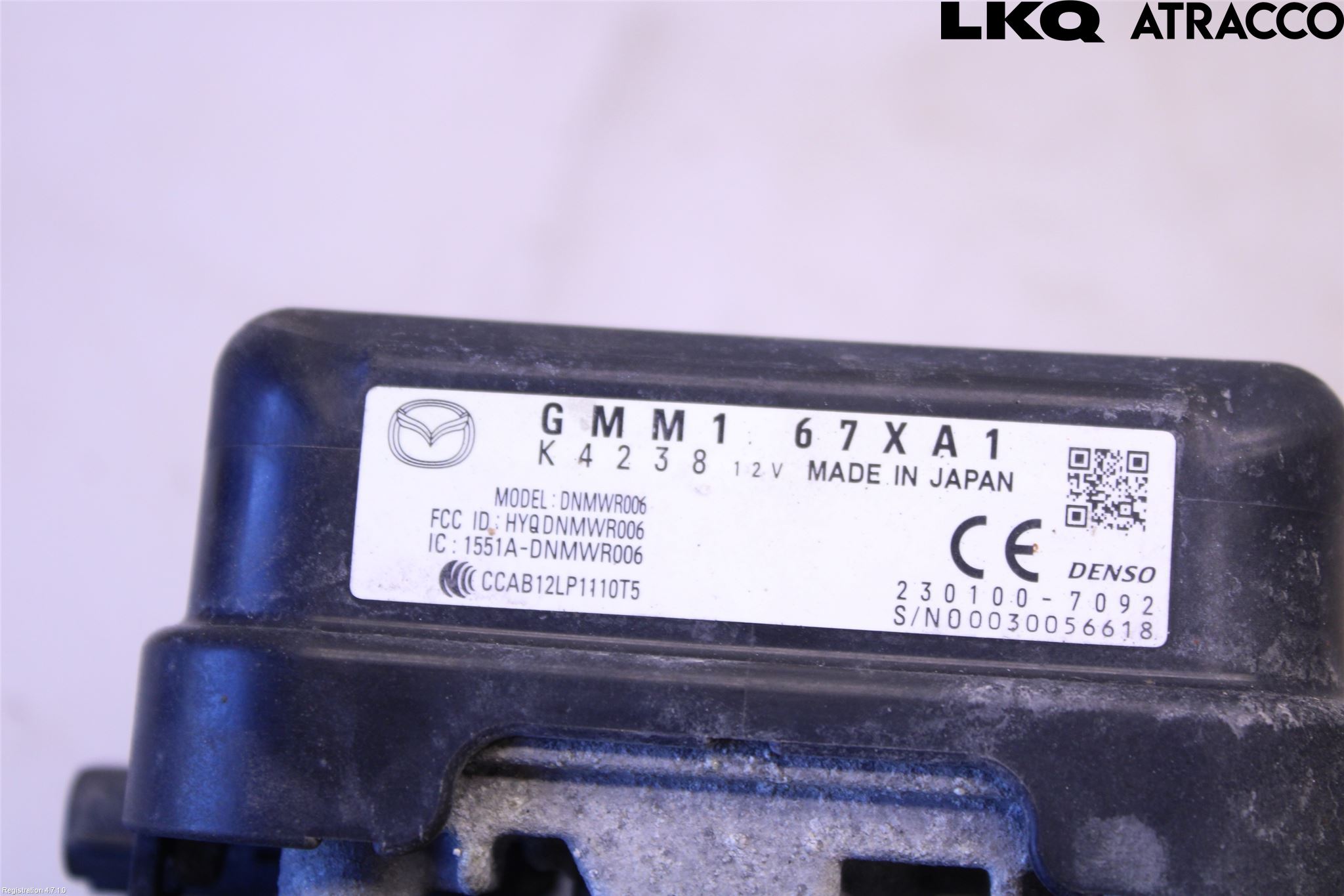 Mazda CX-3 Sensor Aktivt Kollisionsskydd