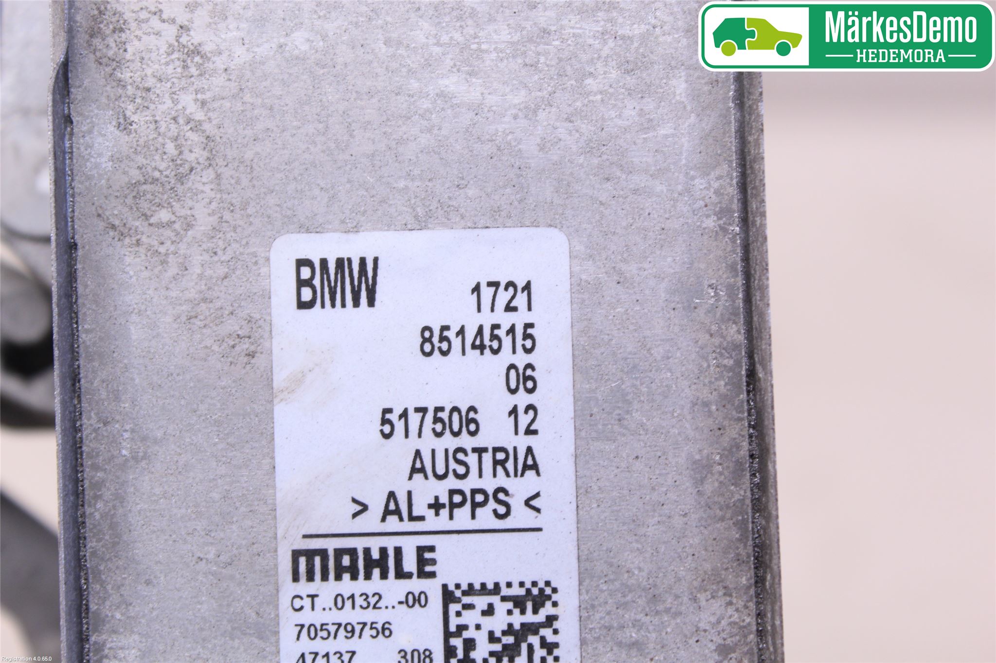 BMW 1 F20/F21 11-19 Oljekylare Automat