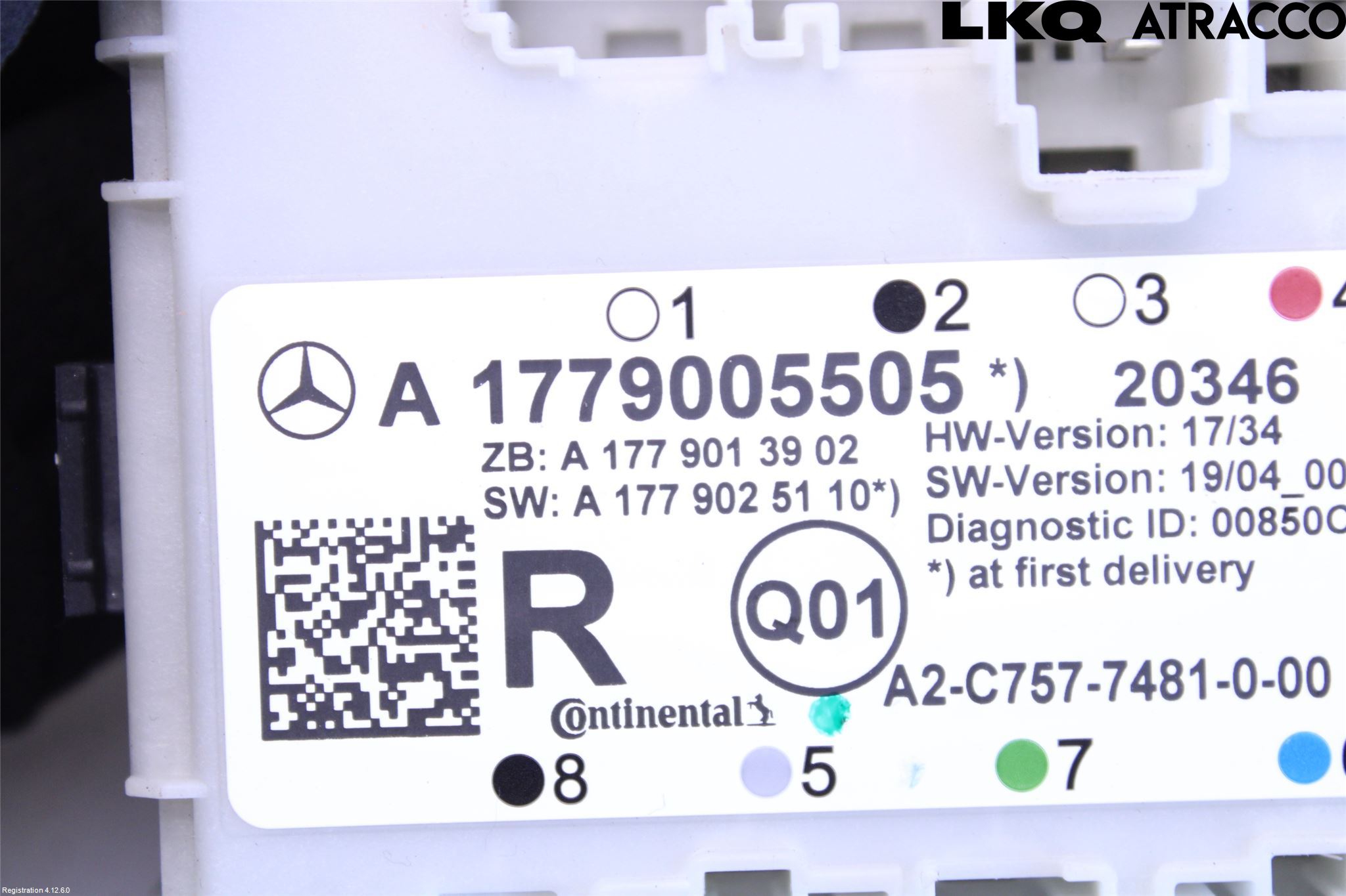 Mercedes-Benz MB A-KLASS (W177) 18- Styrenhet Dörr