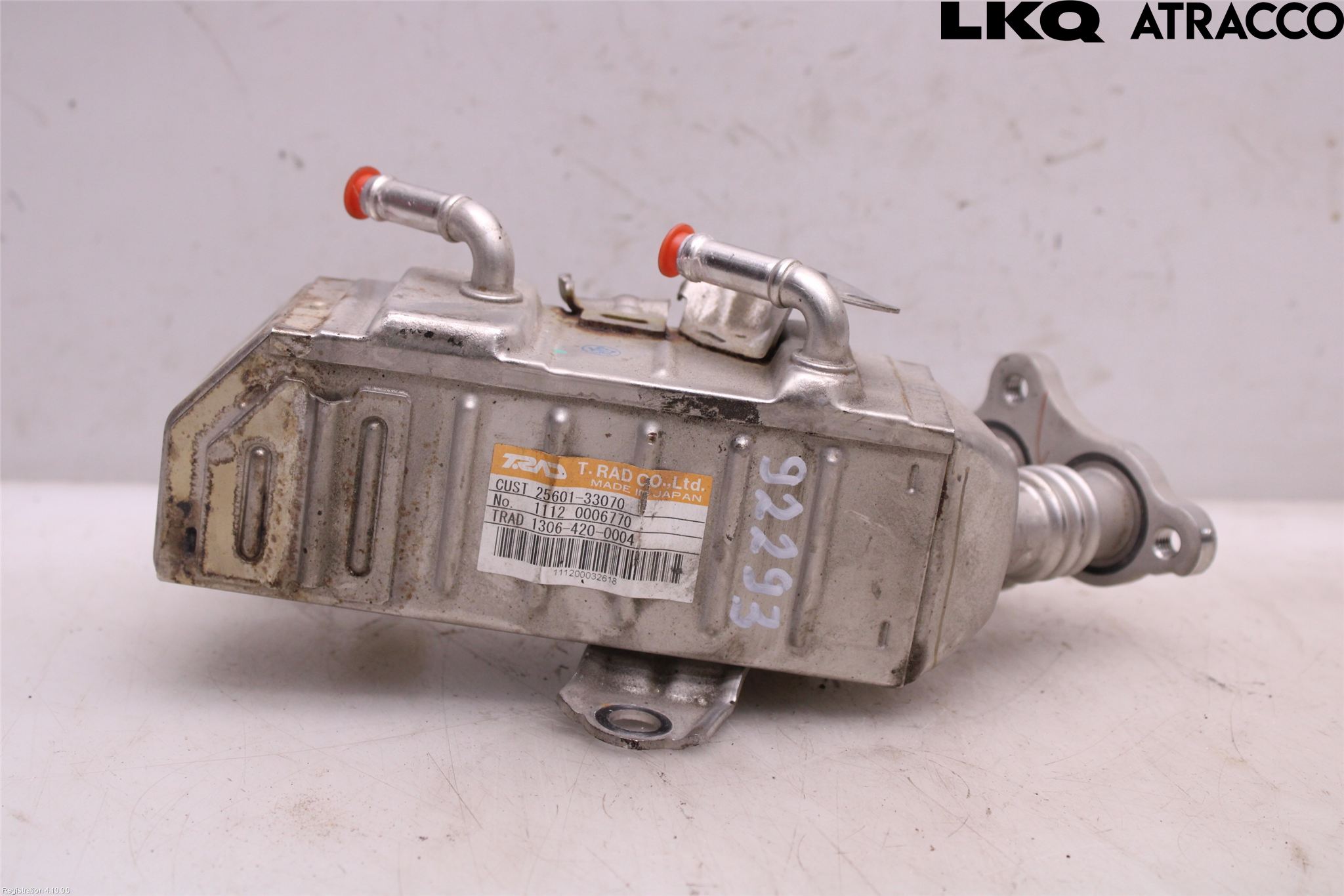 Toyota AURIS 10-12 Avgaskylare