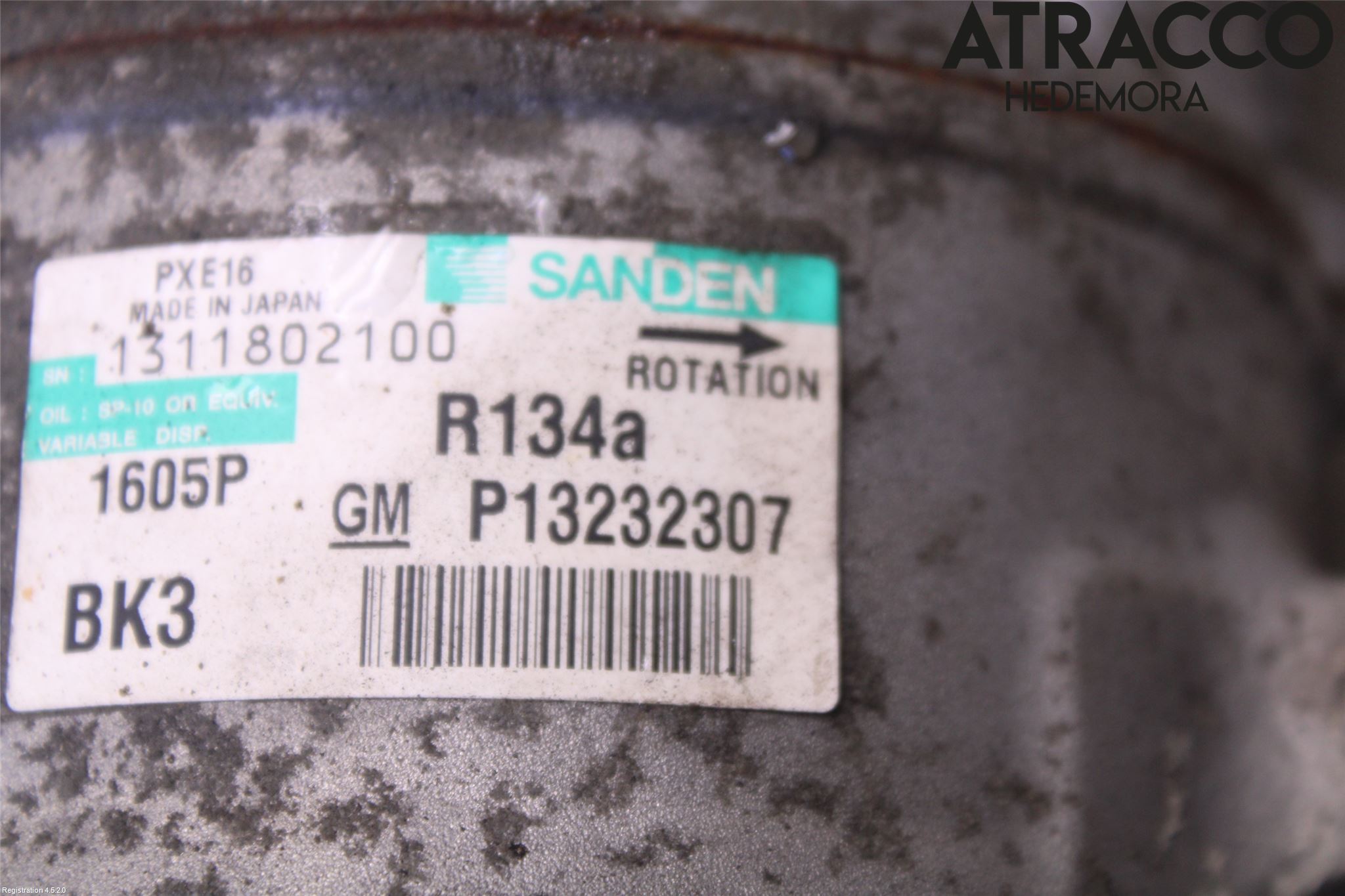 Opel INSIGNIA 09-16 Ac Kompressor