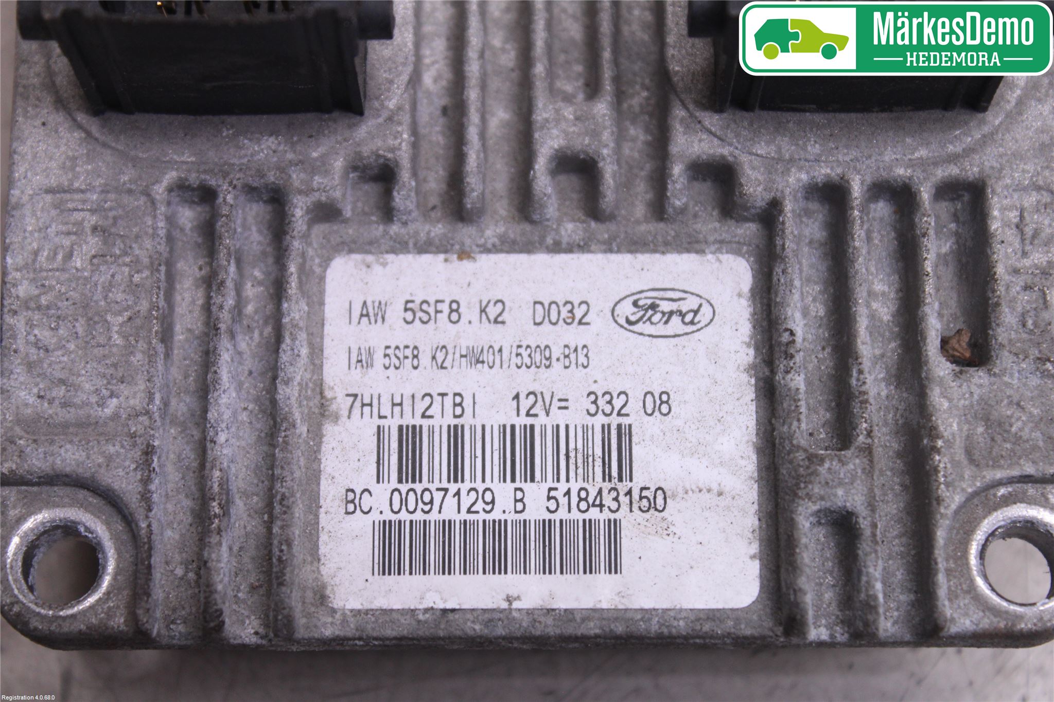 Ford KA 09-16 Styrenhet Insprut Bensin