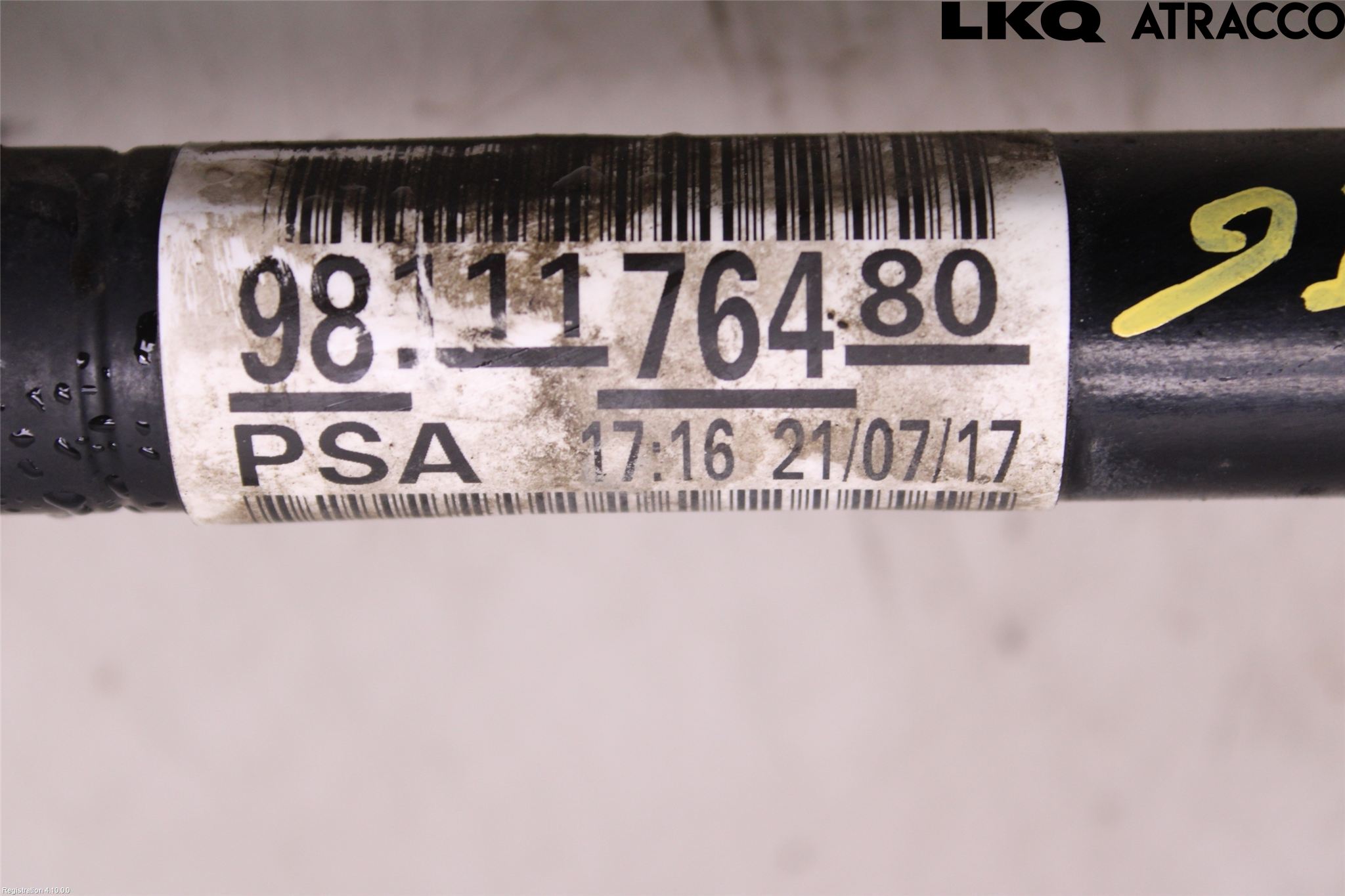 Peugeot 3008 17-24 Drivaxel Fram Höger