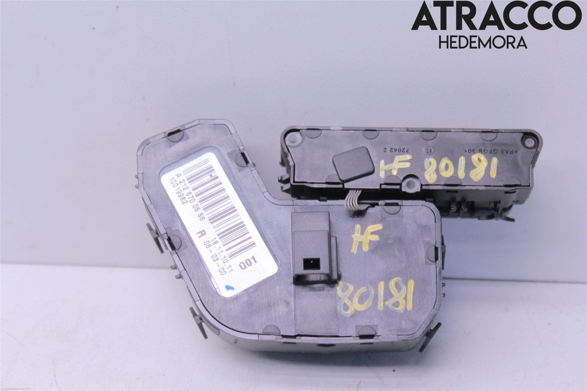 Mercedes-Benz MB E-KLASS (W212) 09-16 Strömställare Stolregler