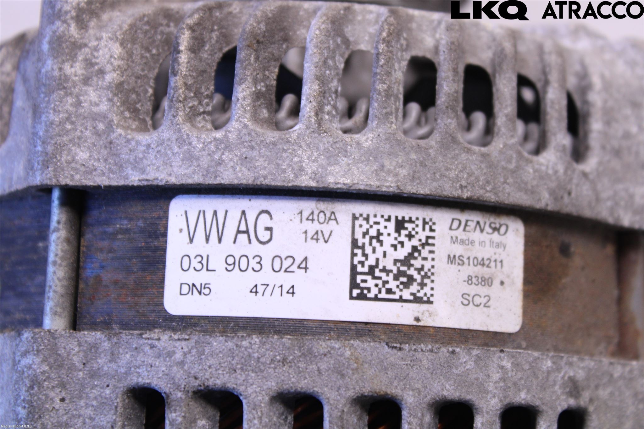 Volkswagen VW TIGUAN 07-16 Generator