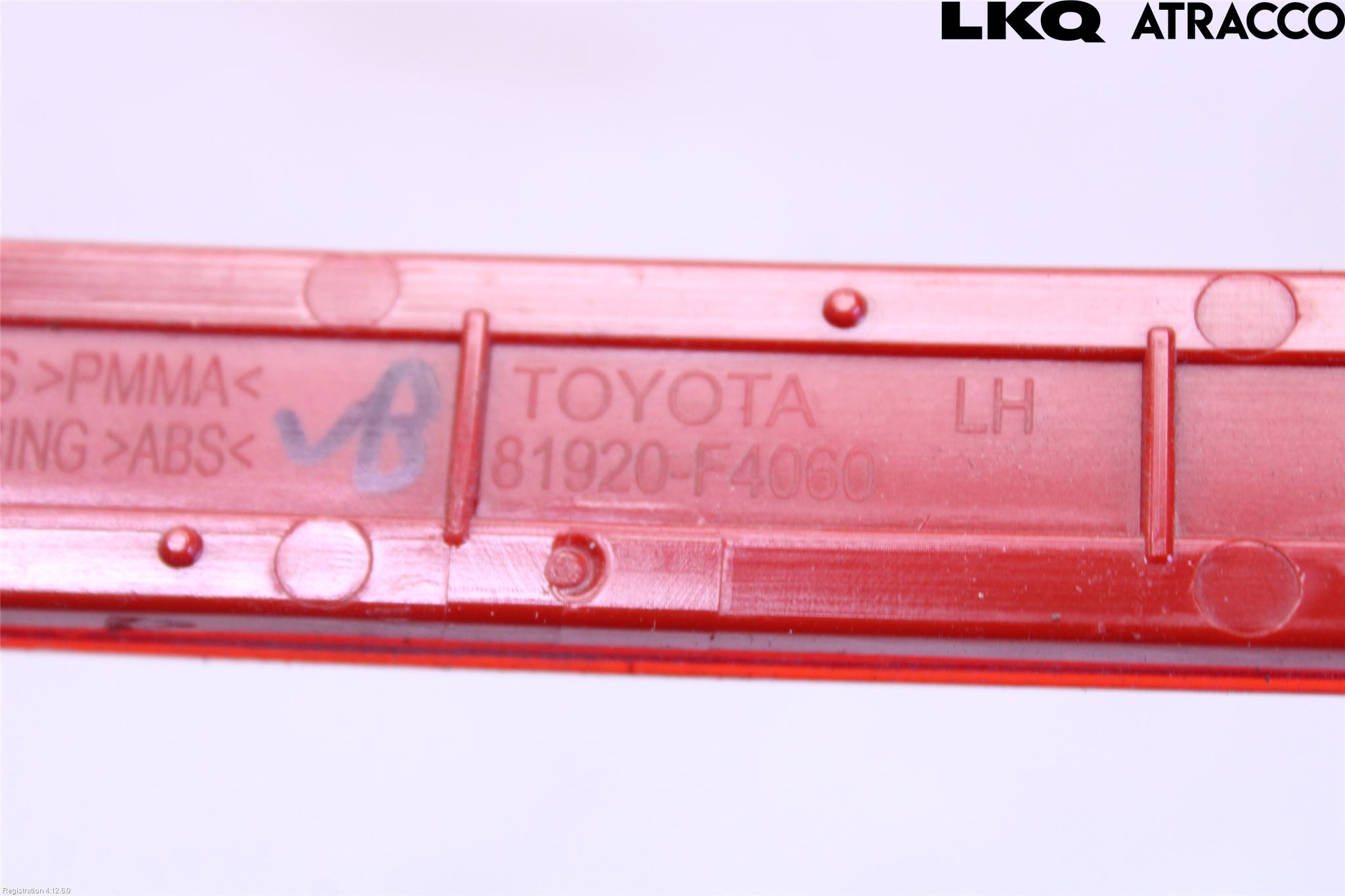 Toyota C-HR 24- Dimljus/Reflex Bak