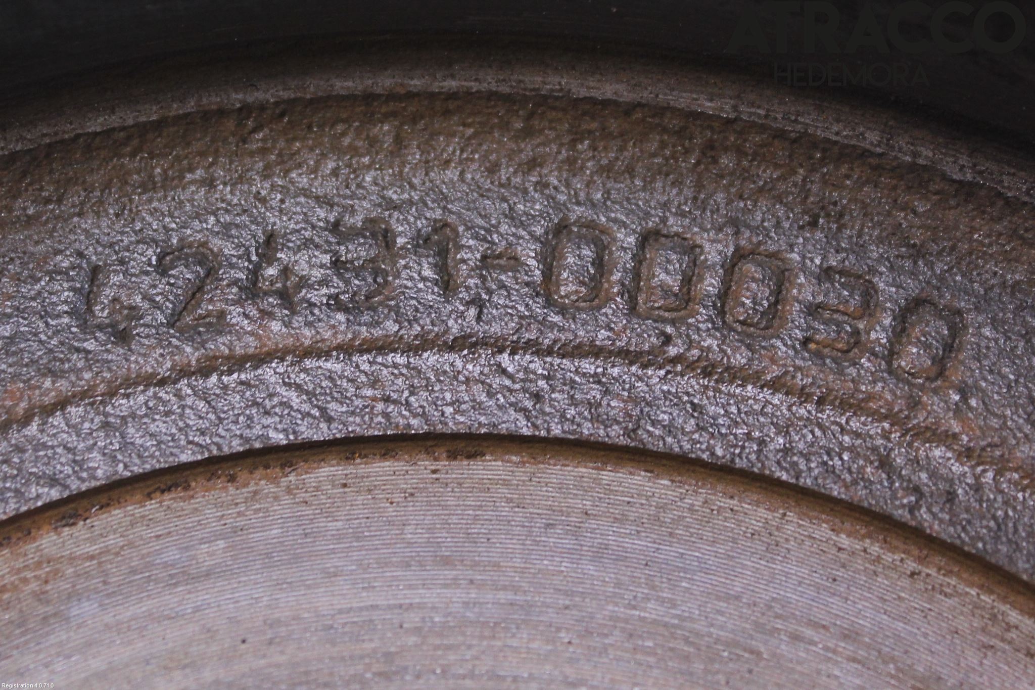 Toyota YARIS XP130 15-20 Bromstrumma Bak