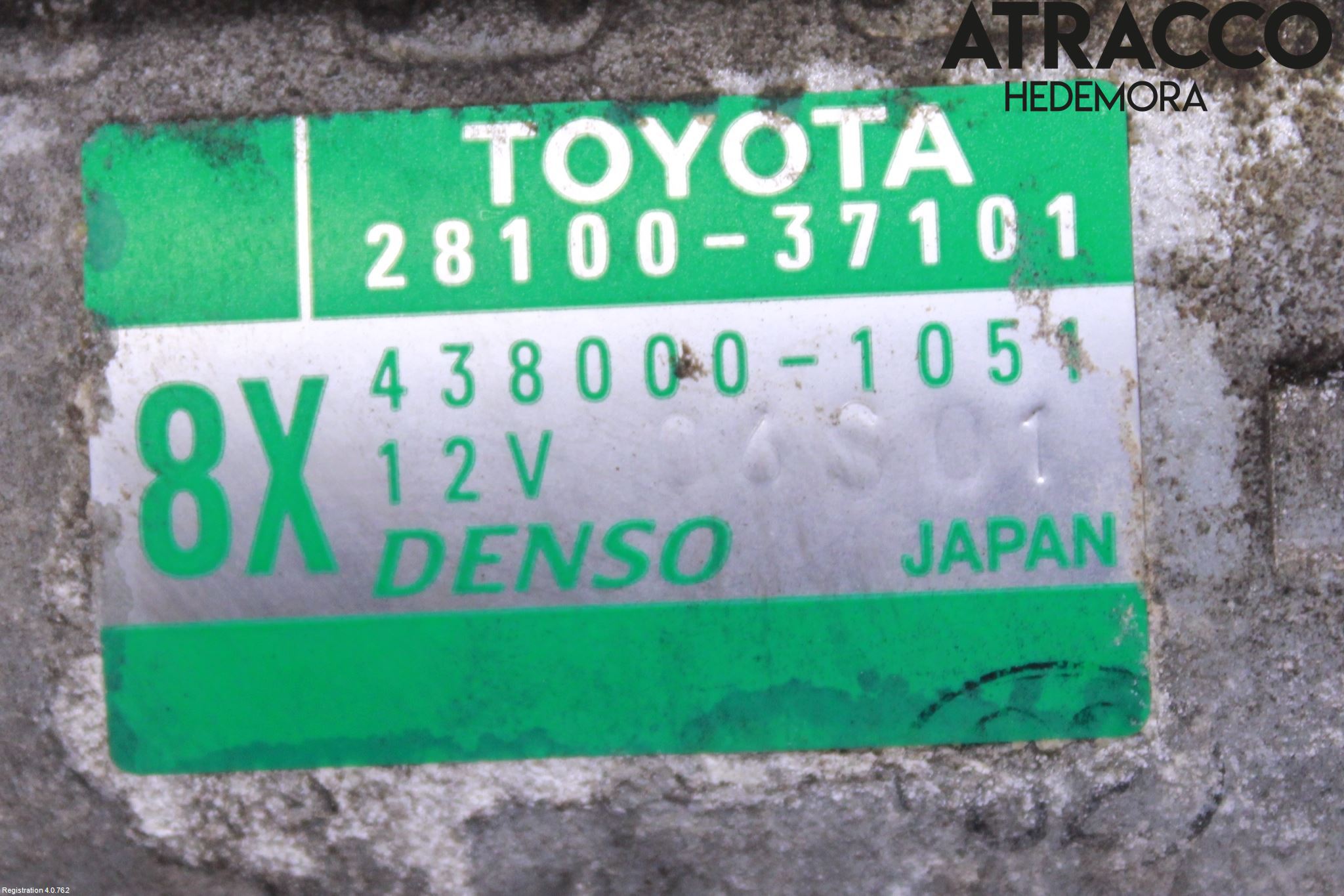 Toyota RAV4 13-18 Startmotor