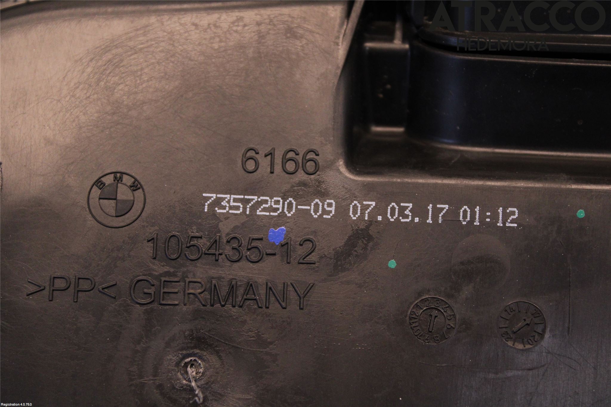 BMW 5 G30/G31/F90 17-23 Spolartank Vindruta-Strål