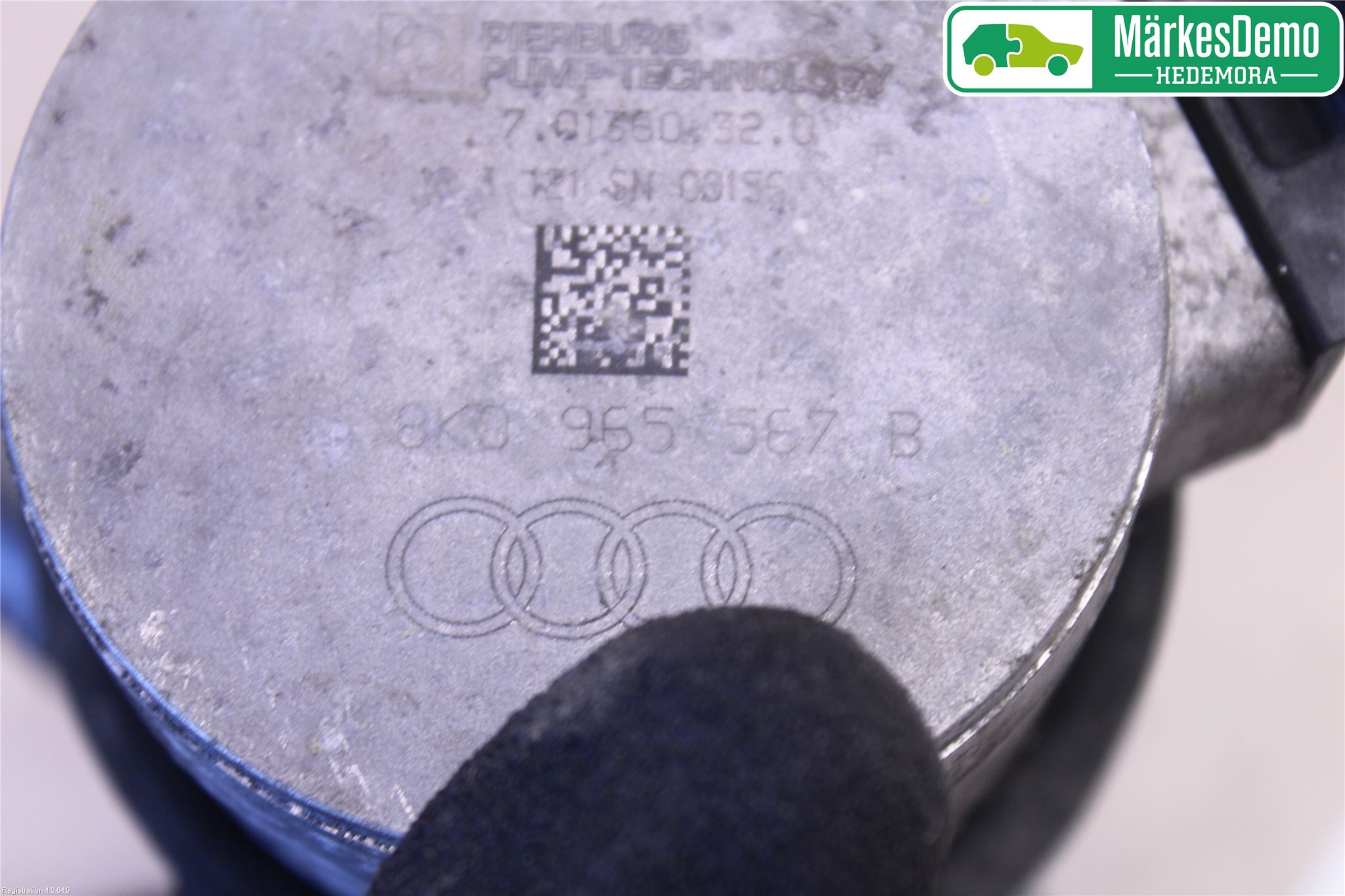 Audi A6/S6 4G 11-18 Värme Cirkulationspump