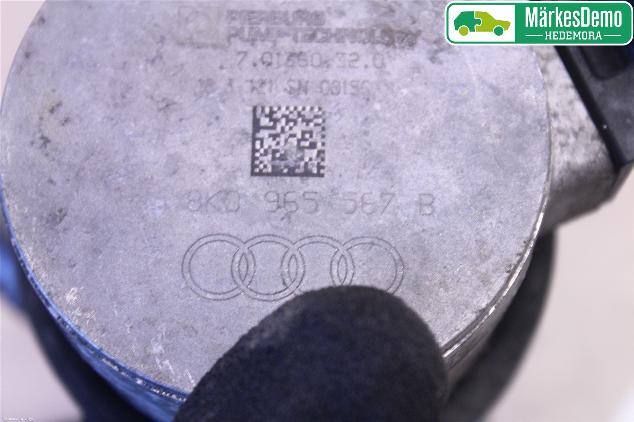 Audi A6/S6 4G 11-18 Värme Cirkulationspump