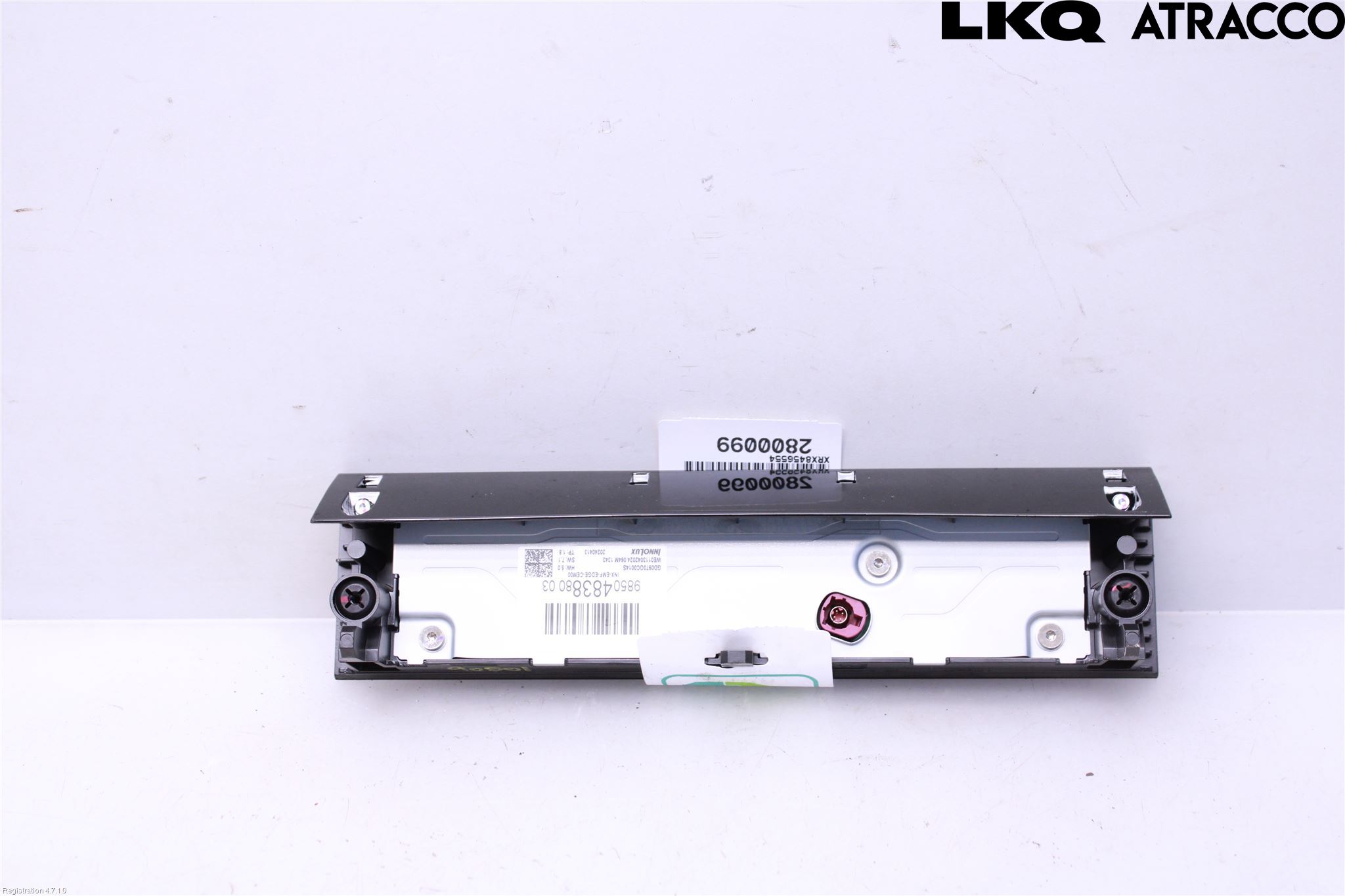 Peugeot 3008 17-24 Multifunktionsdisplay