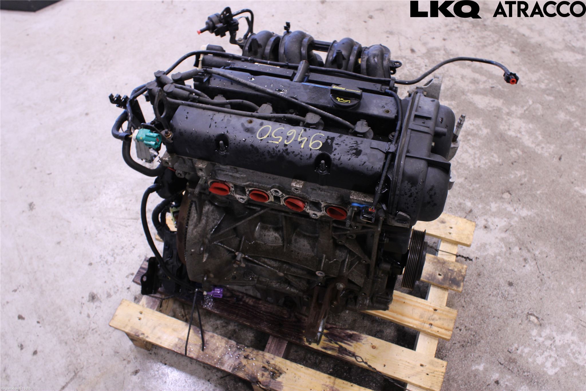 Ford FIESTA 09-12 Motor Bensin