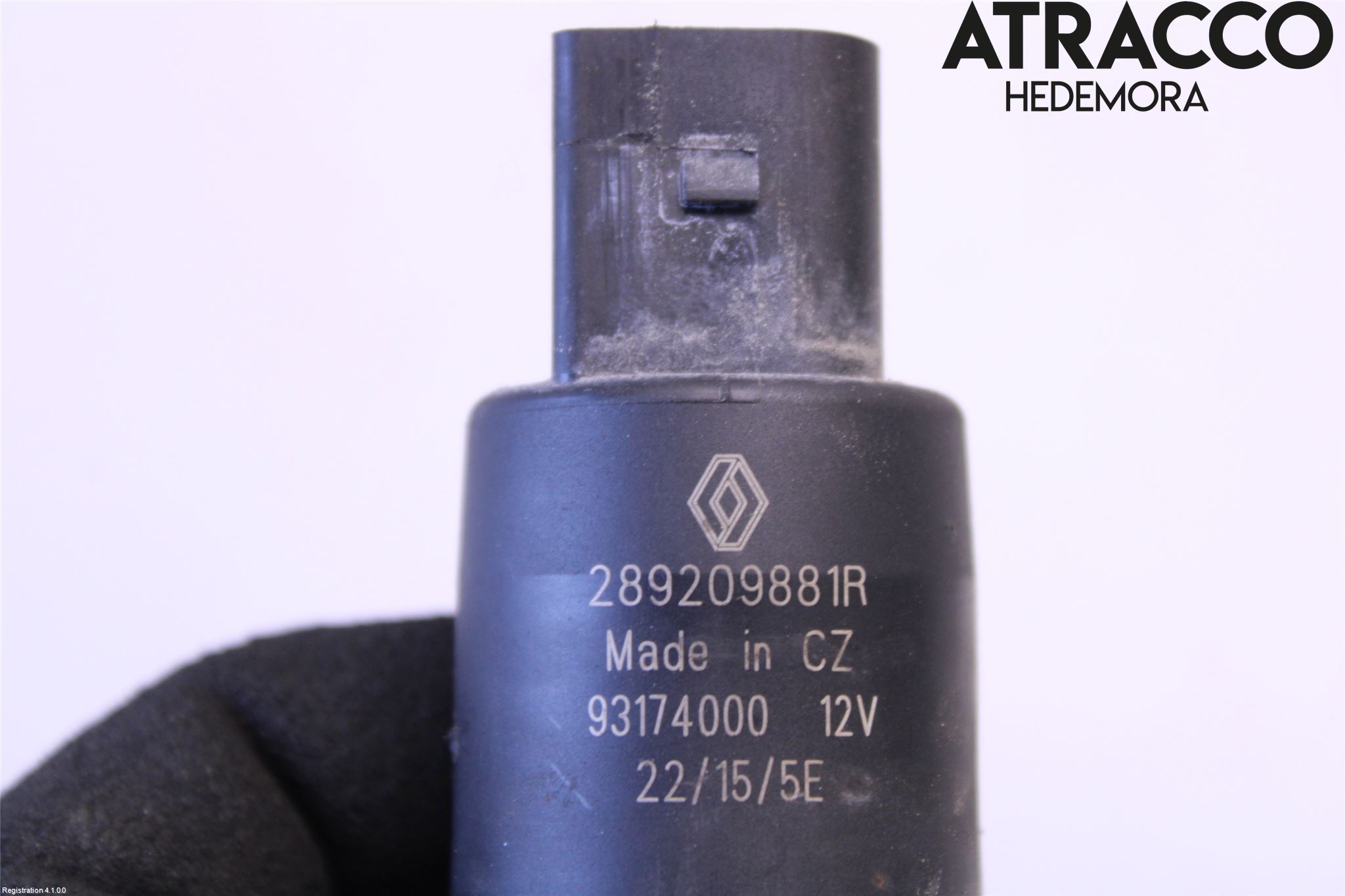 Renault KADJAR 15- Spolarpump Högtryck