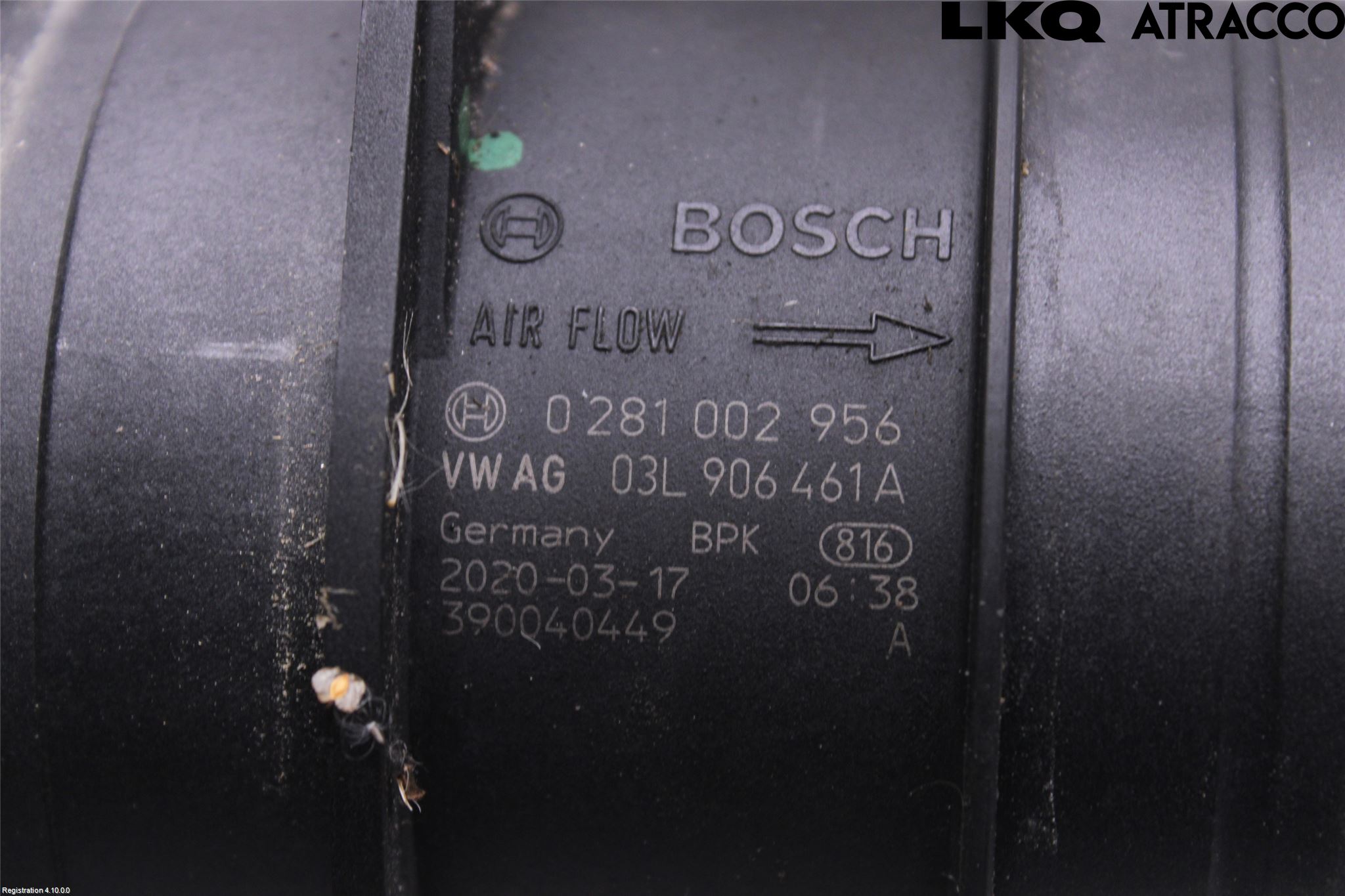 Audi A4/S4 B9 20- Injluftmassamätare
