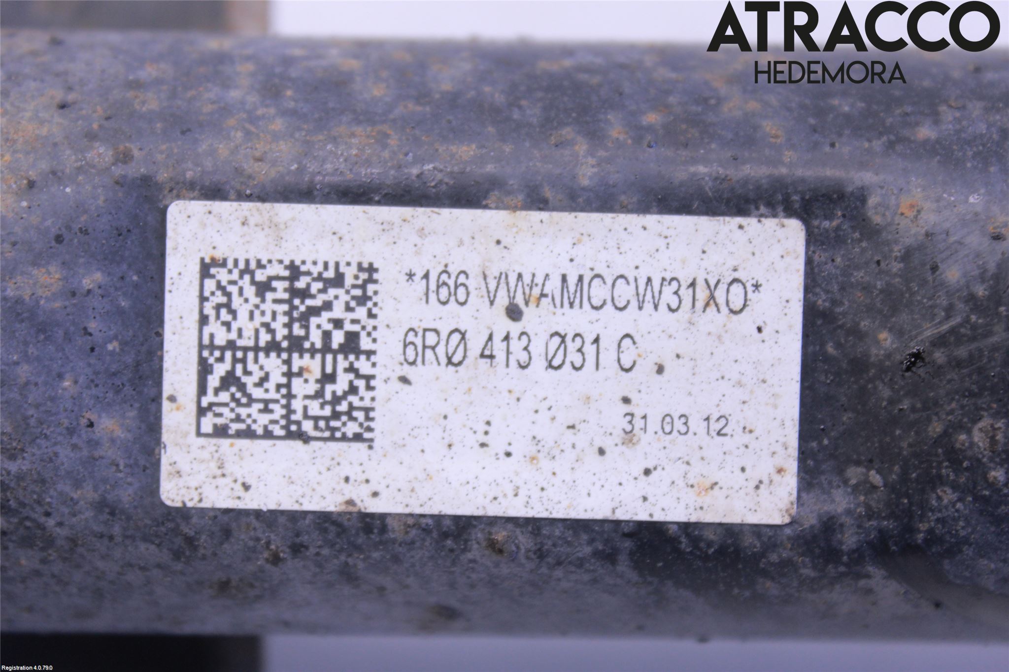 Volkswagen VW POLO 10-17 Fjäderben Fram Vänster