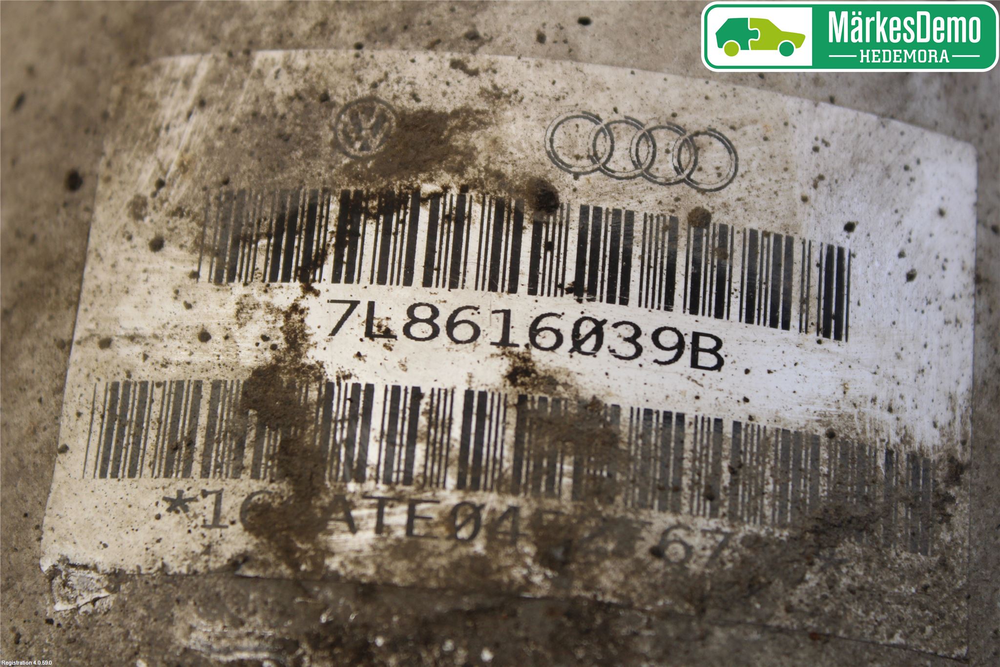 Audi Q7/SQ7 Fjäderben Fram Vänster