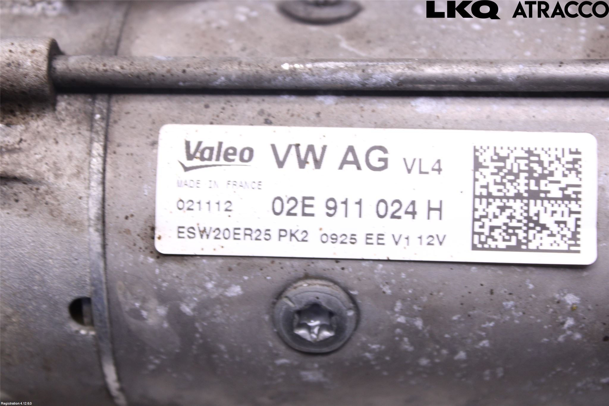 Volkswagen VW PASSAT 11-14 Startmotor Diesel