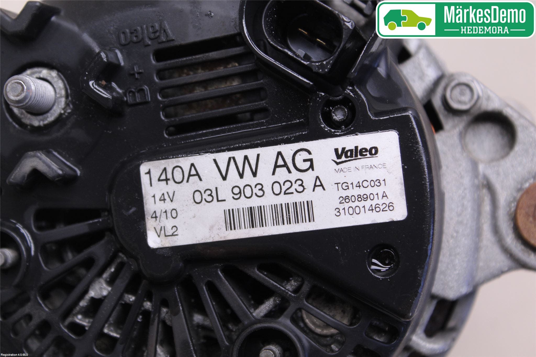 Audi A3/S3     04-05 Generator