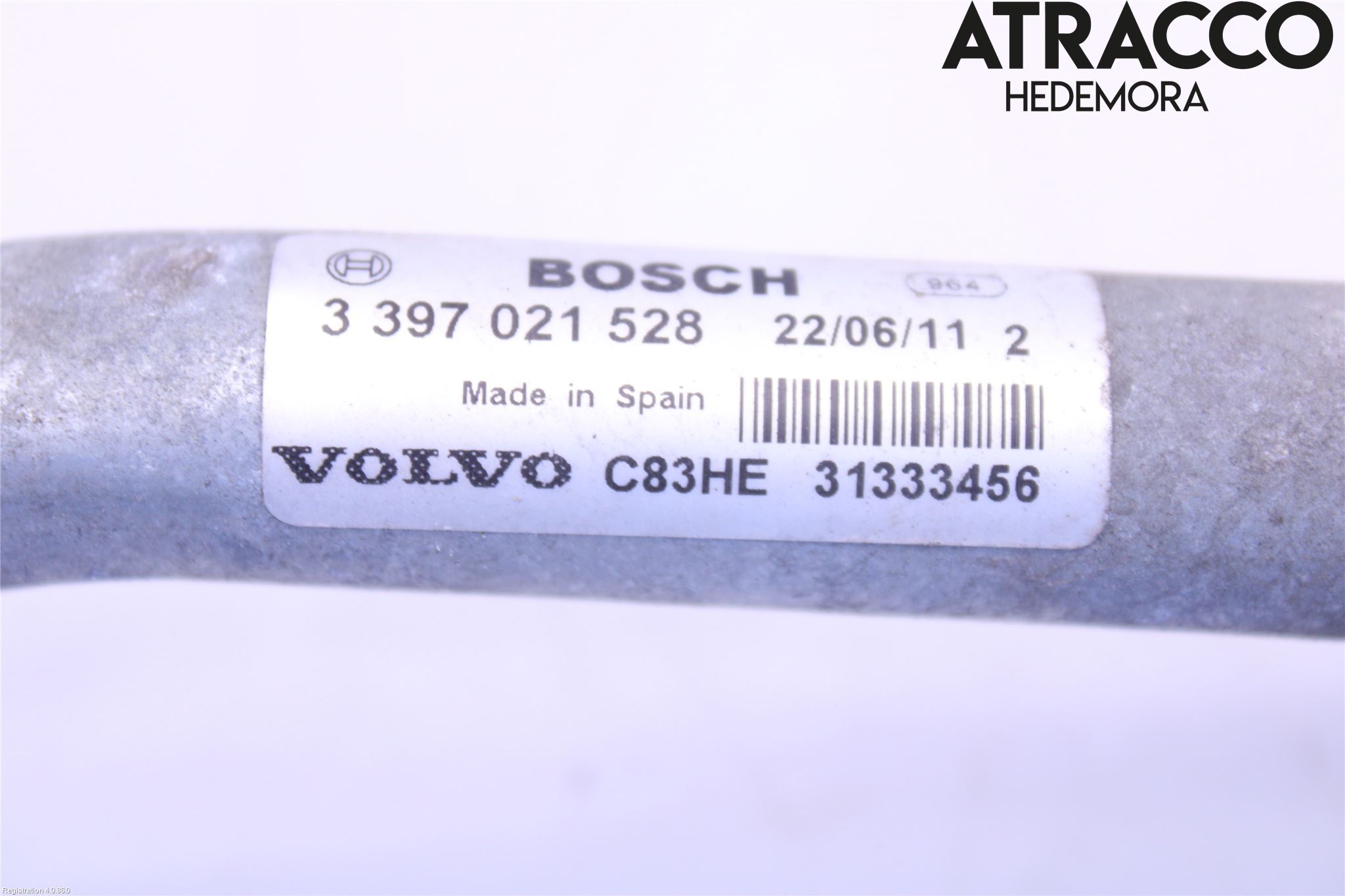 Volvo V70 08-13 Torkarmekanism Vindruta
