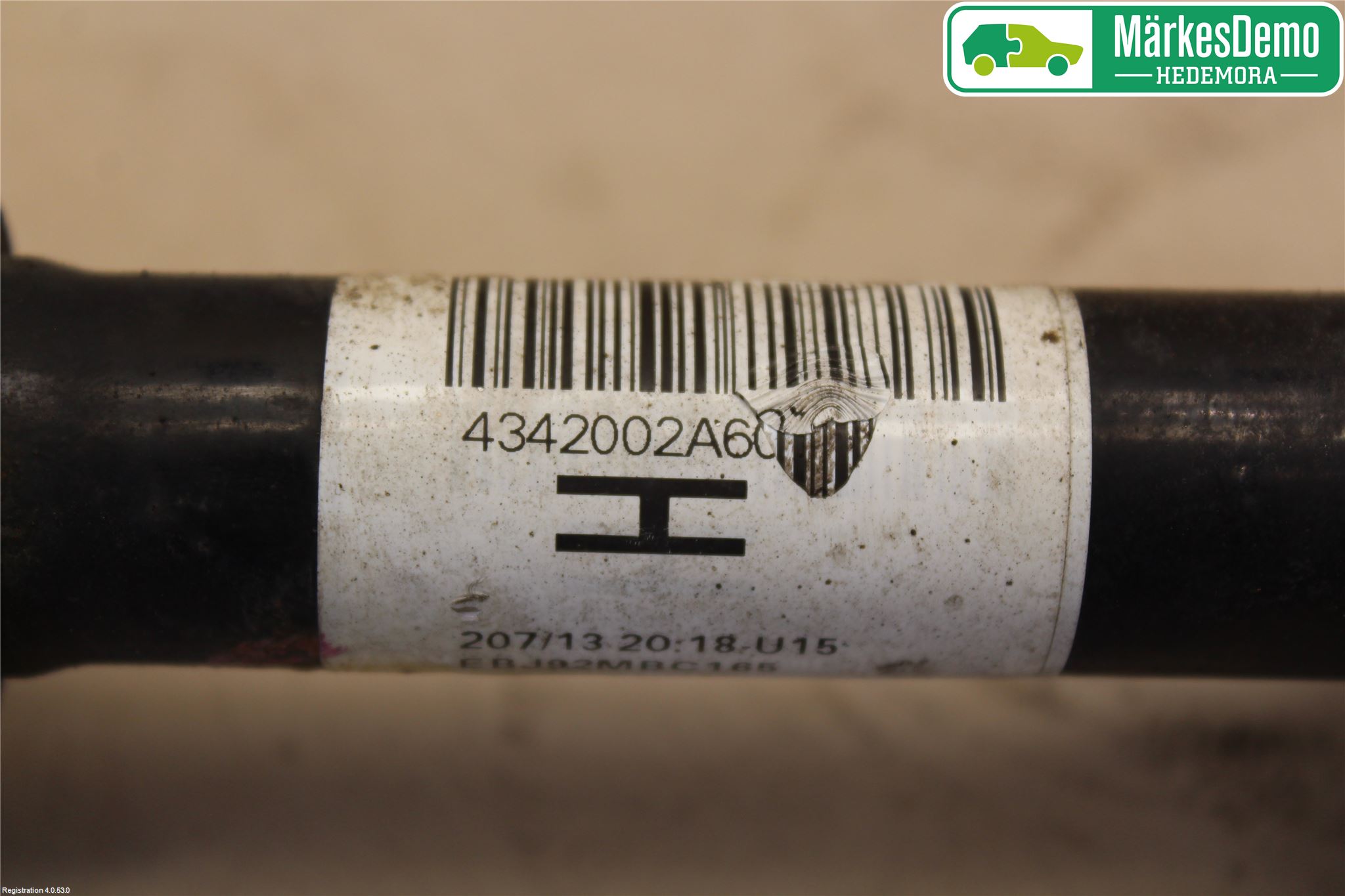 Toyota AURIS 13-19 Drivaxel Fram Vänster