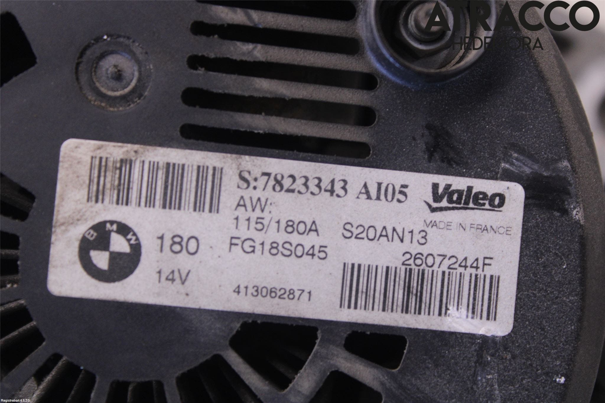 BMW 3 F30/F31/F80 12-19 Generator