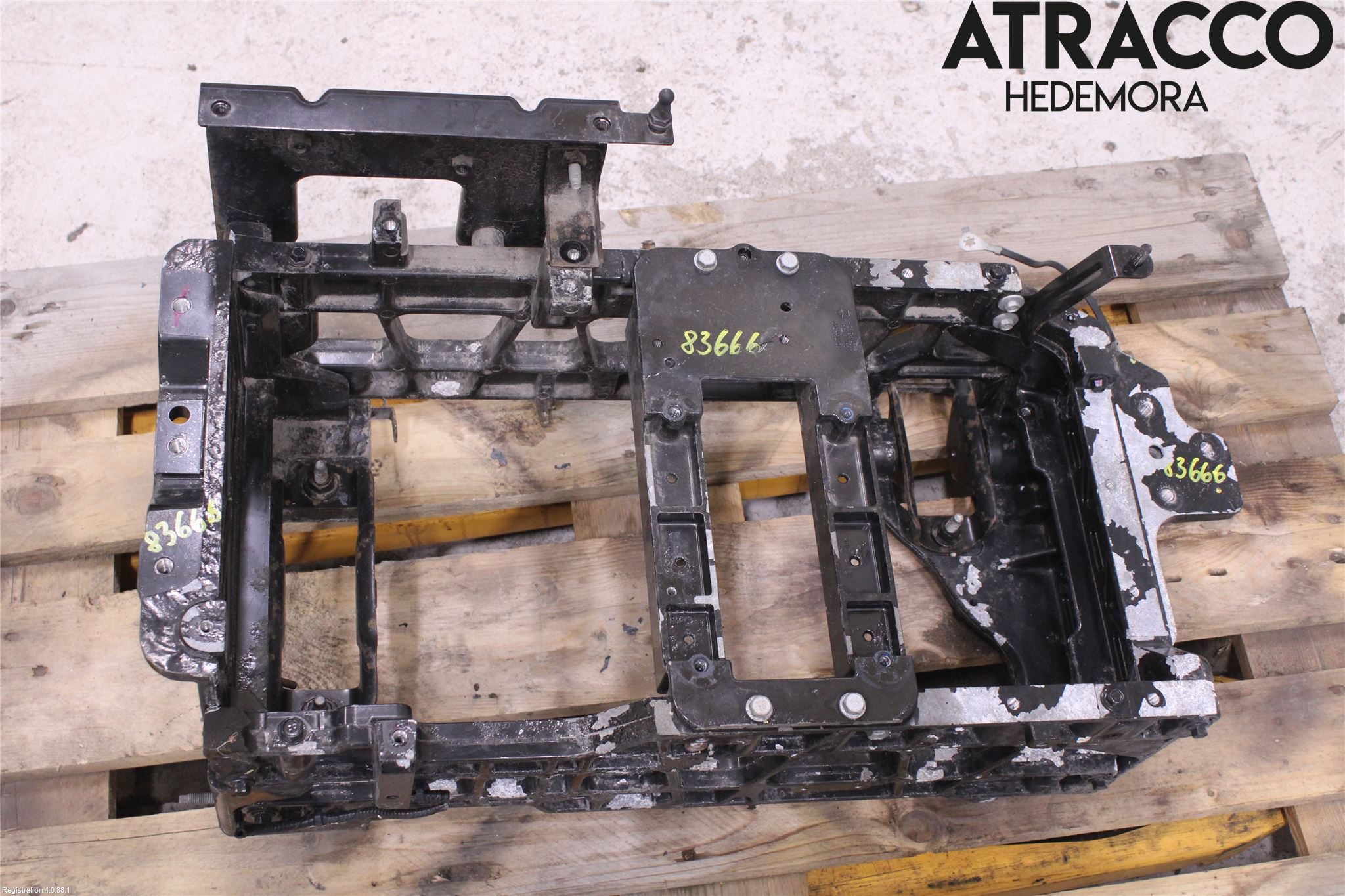 Fiat 500 07- Batterilåda-Fäste-Hållare