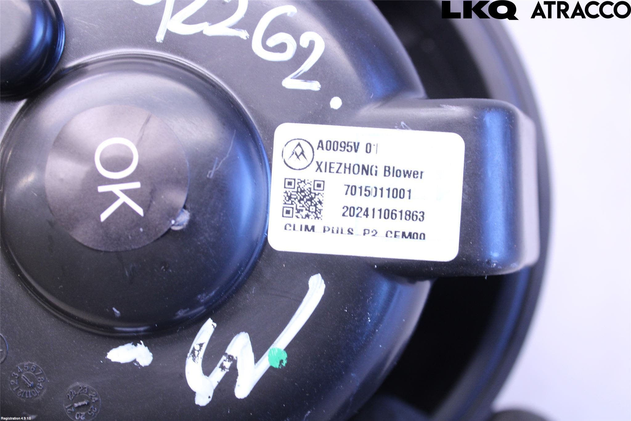 Peugeot 2008/E-2008 20- Ac Värmefläkt