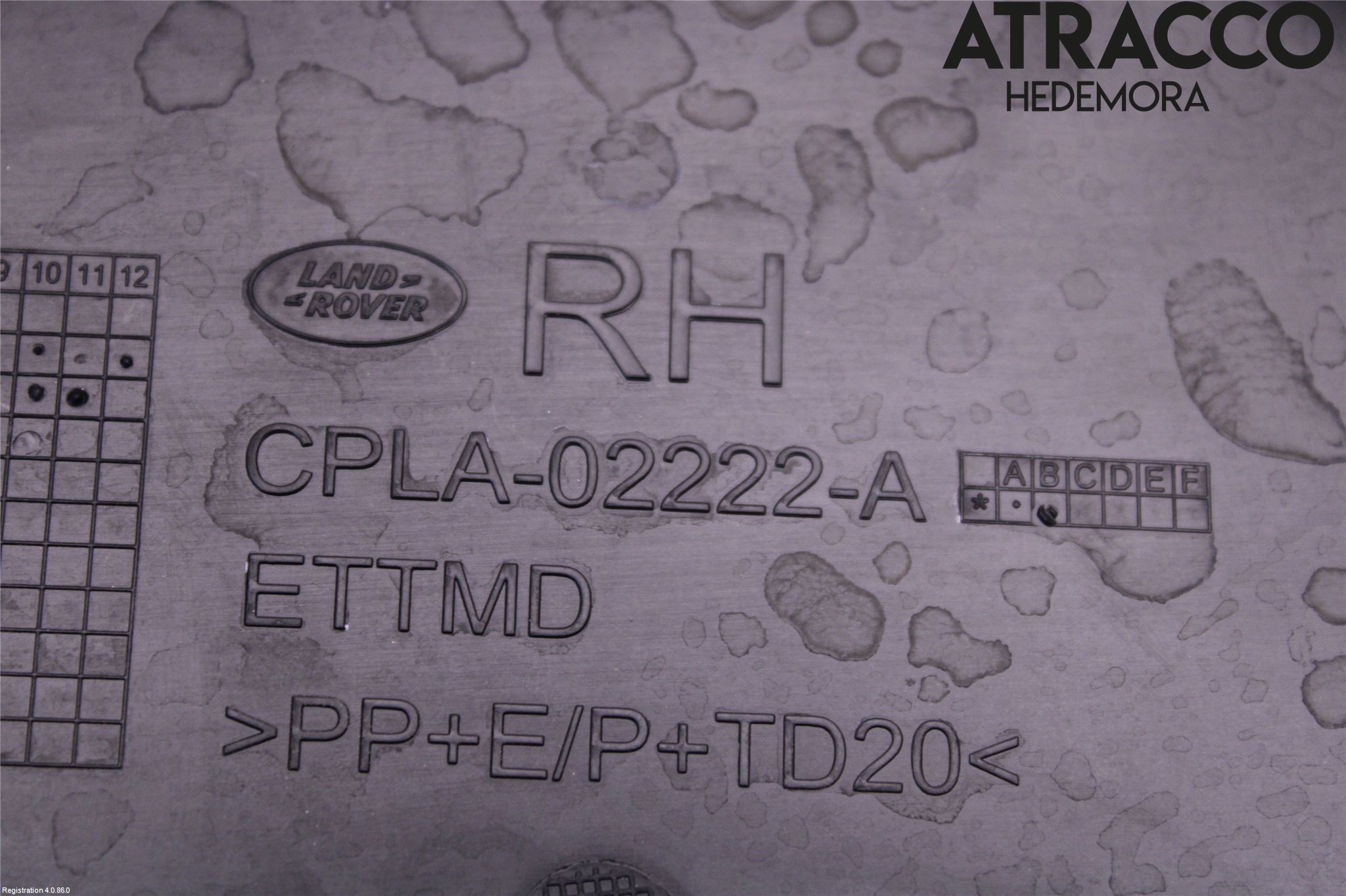 Landrover RANGE ROVER SPORT (L494) 14-22 Torpedplåt-Torpedplast