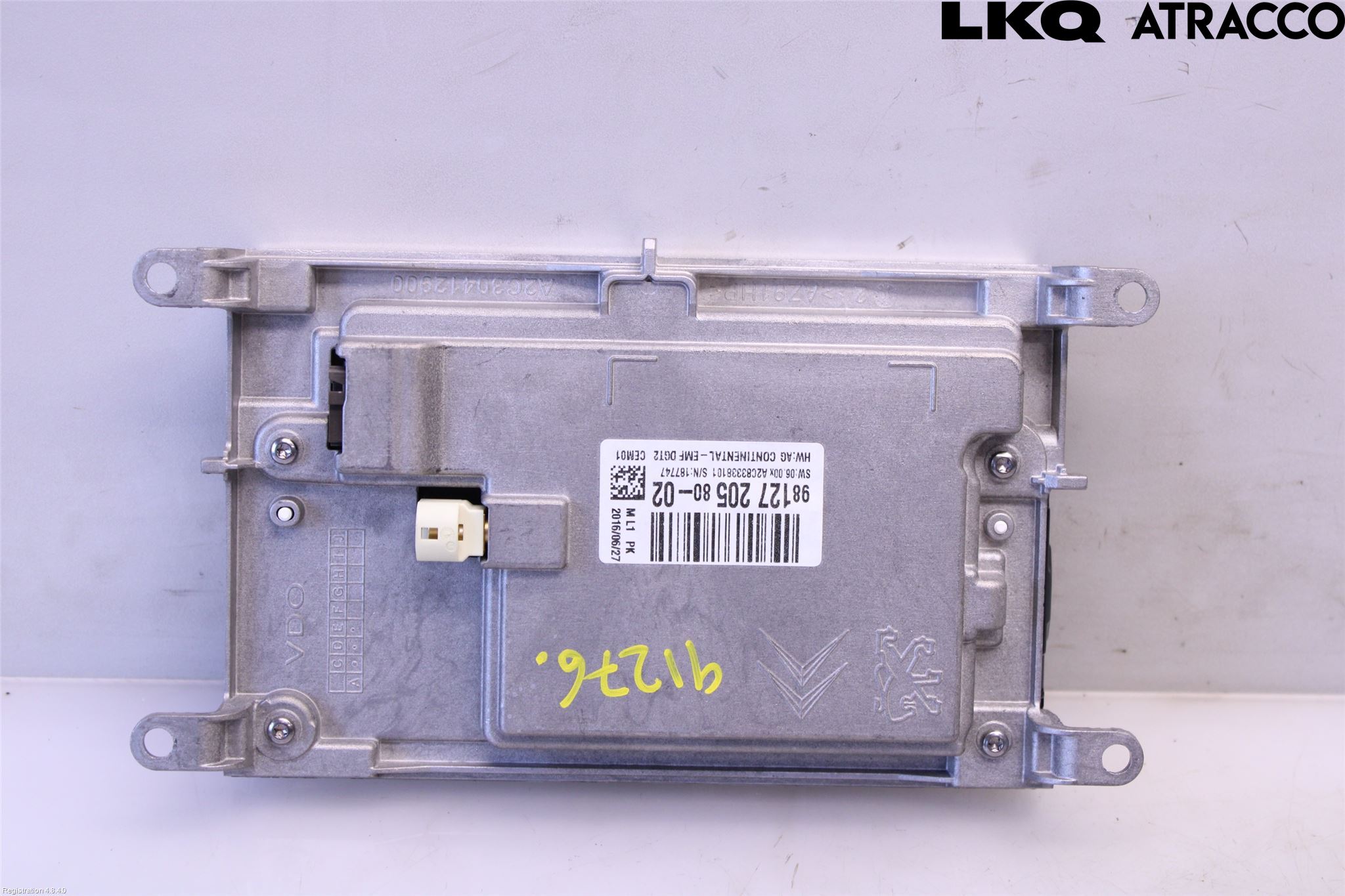 Citroen C4 PICASSO 14-18 Multifunktionsdisplay