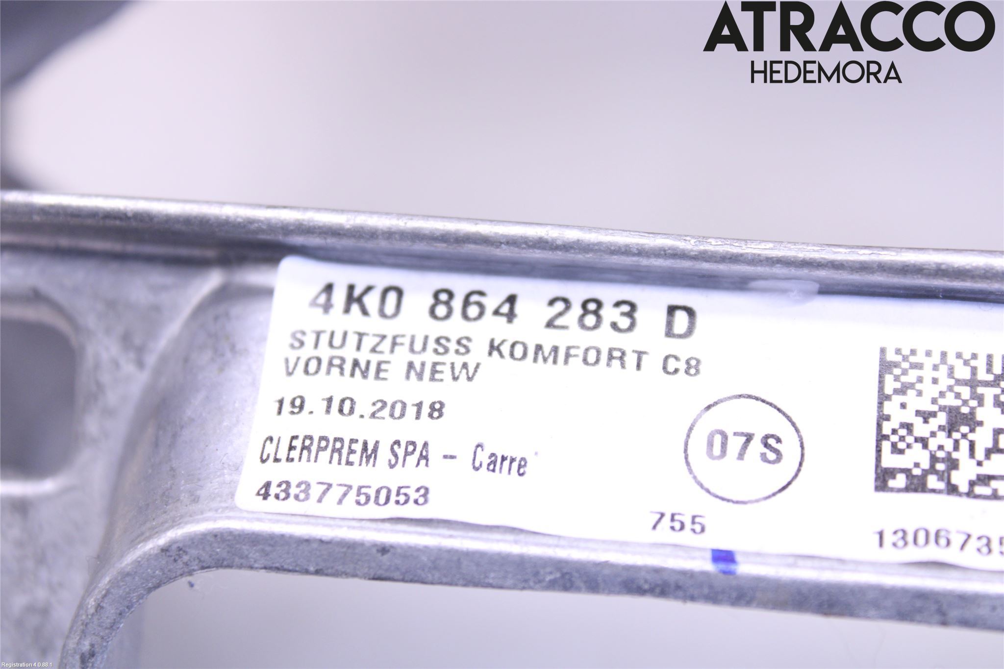 Audi A6 F2/C8 19- Inredning Armstöd