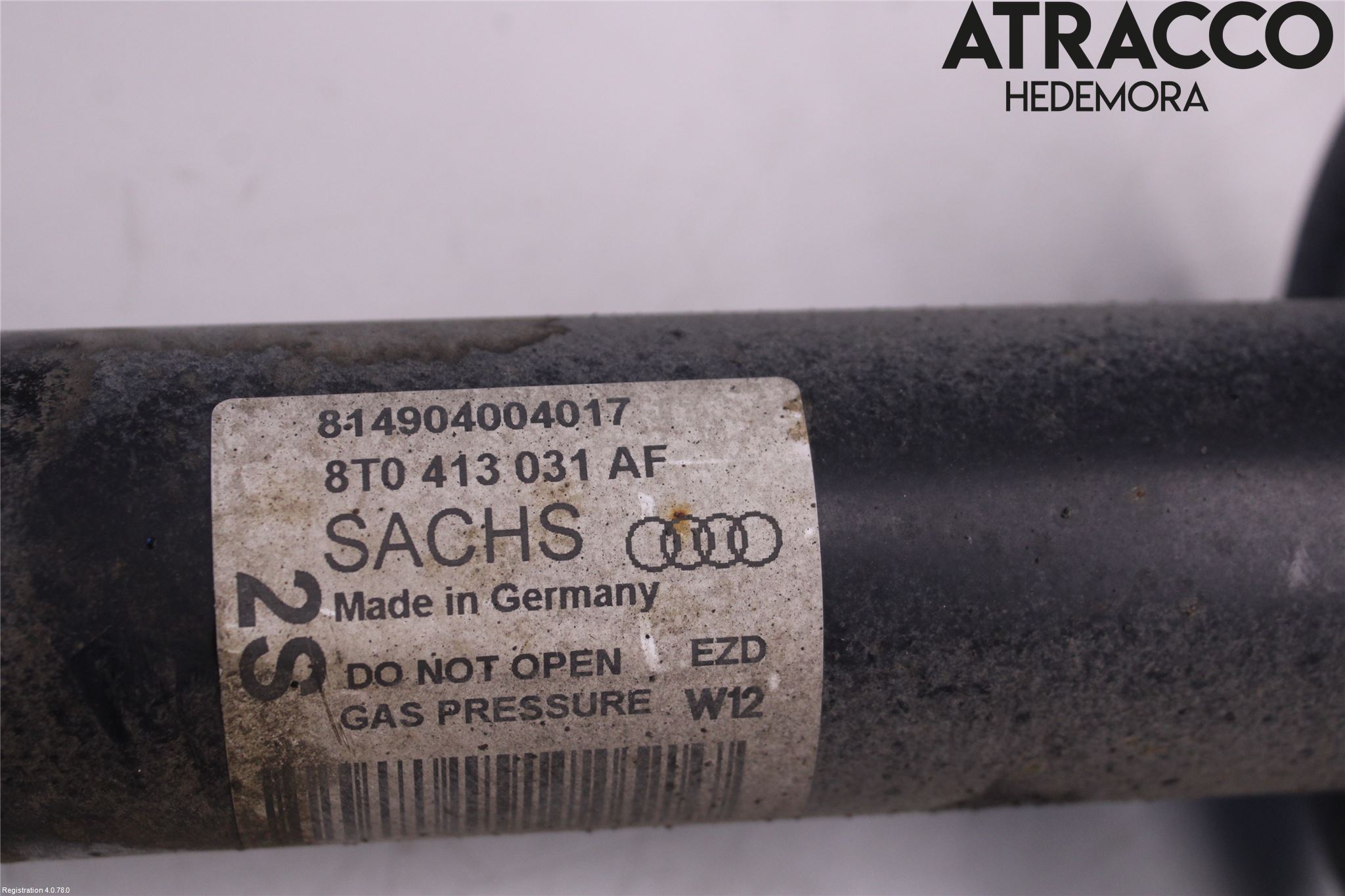 Audi A5 07-16 Fjäderben Fram Höger