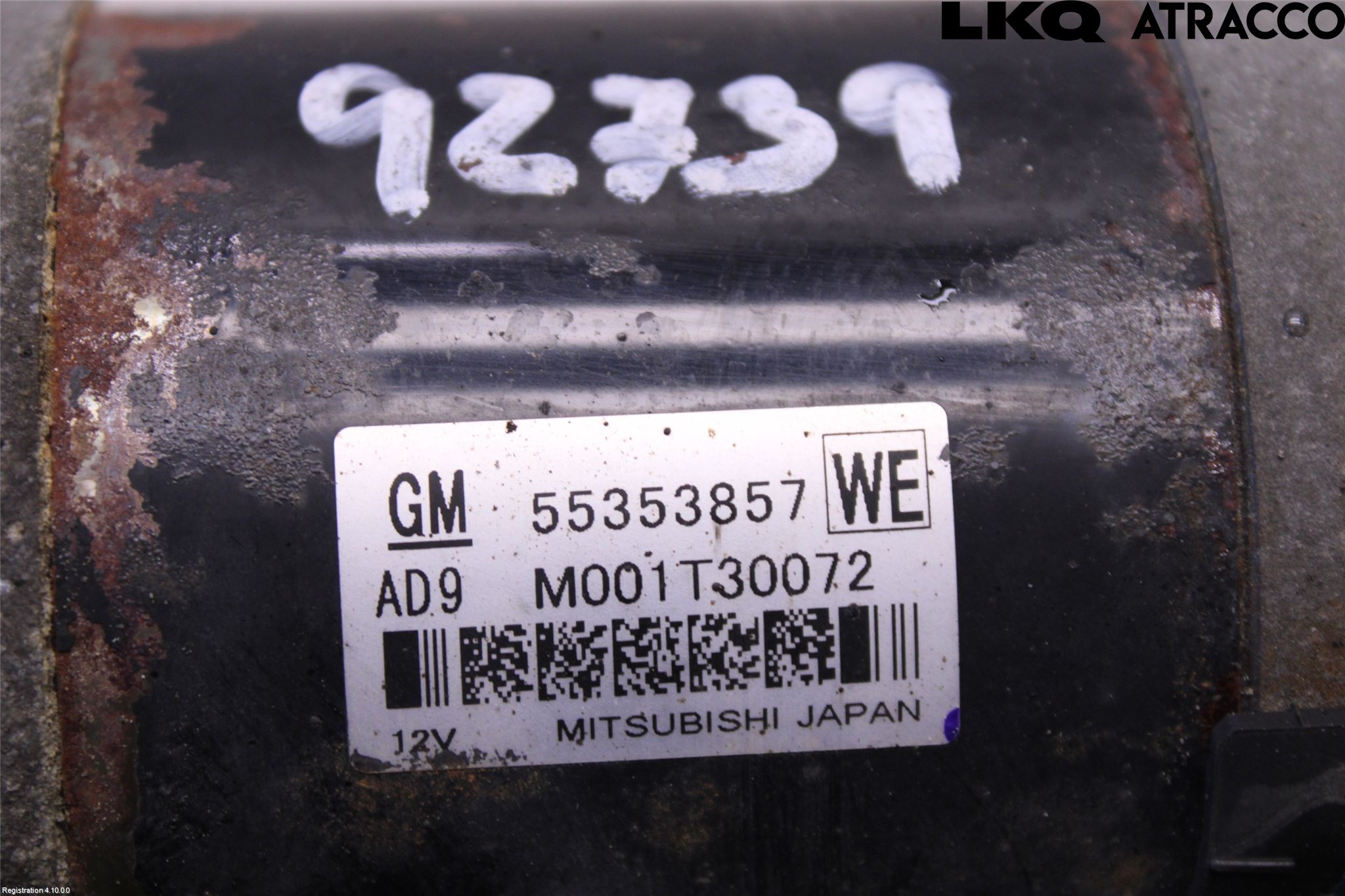 Saab 9-5 10-12 Startmotor Diesel