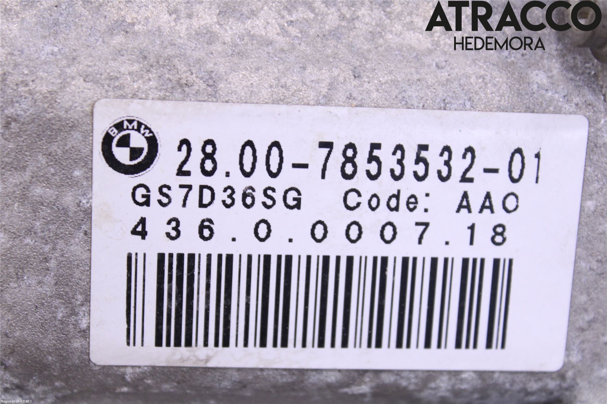 BMW 4 F32/F33/F82/F83 13-20 Växellåda Automat