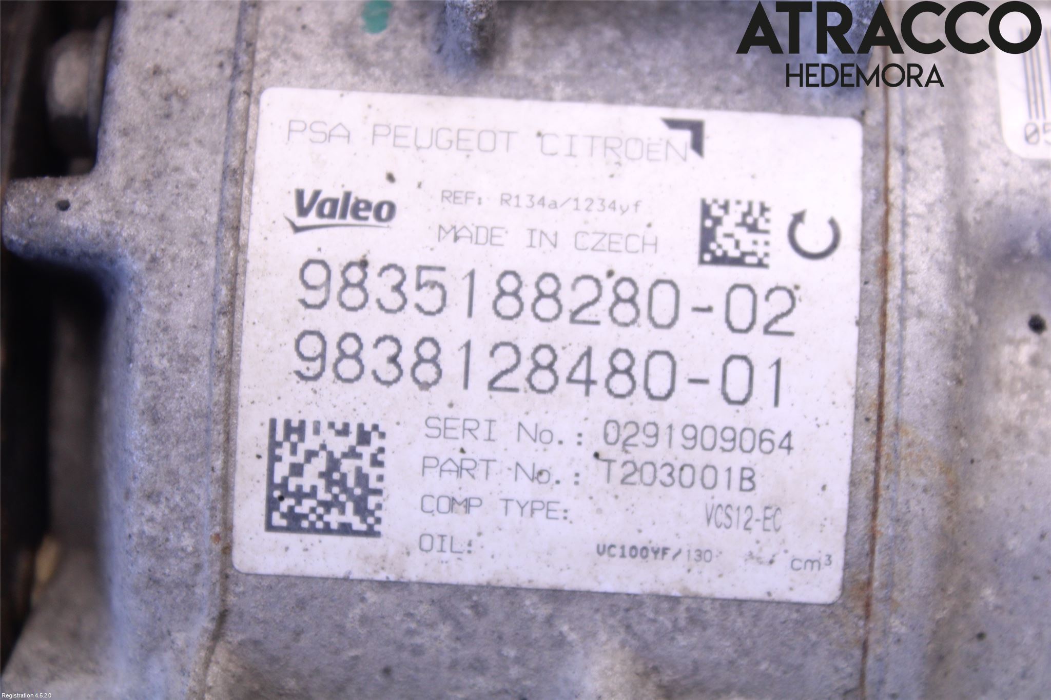 Peugeot 308 14-21 Ac Kompressor