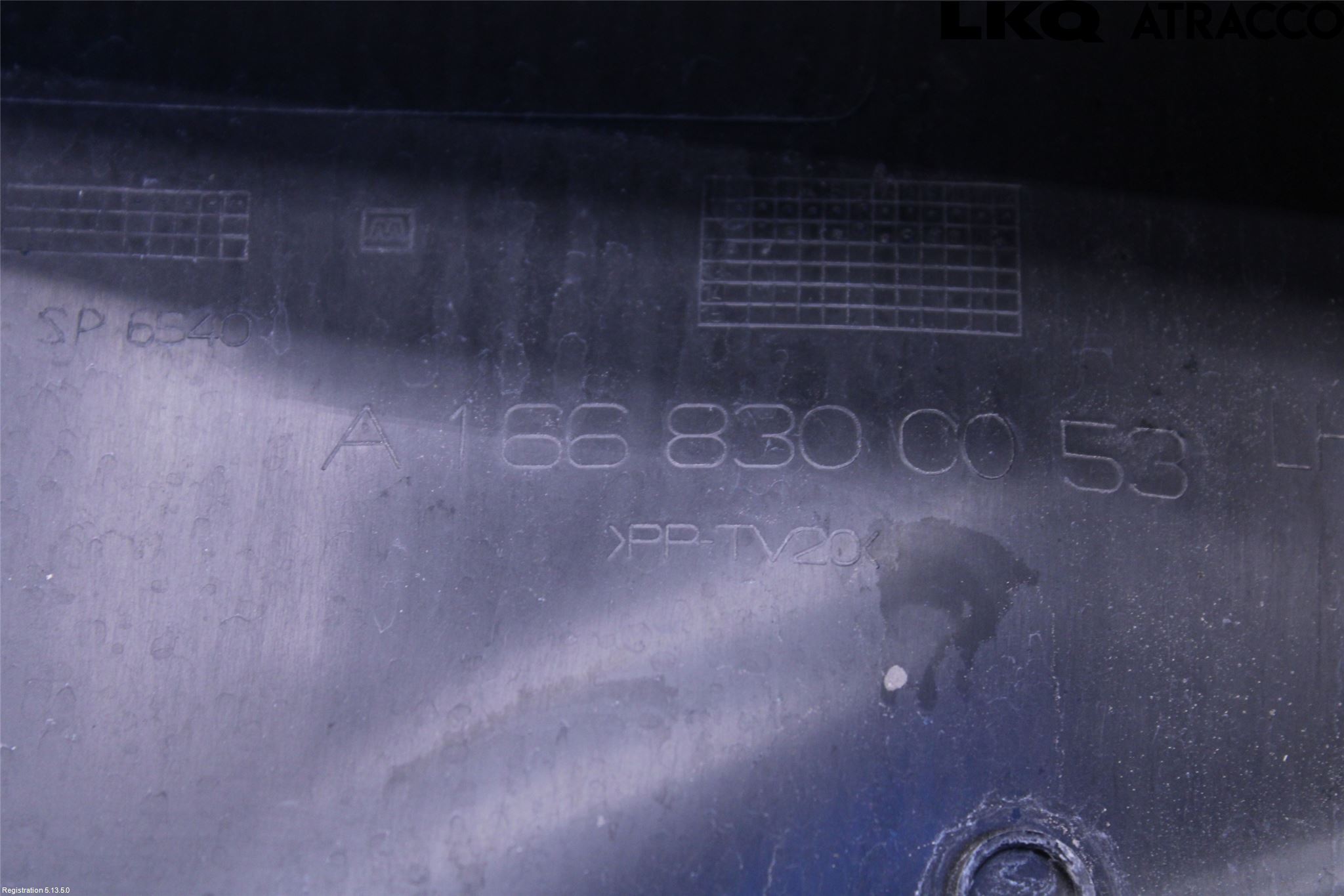Mercedes-Benz MB ML/GLE-KLASS (W166) 12-18 Deflektor Plåt-Plast Kylning