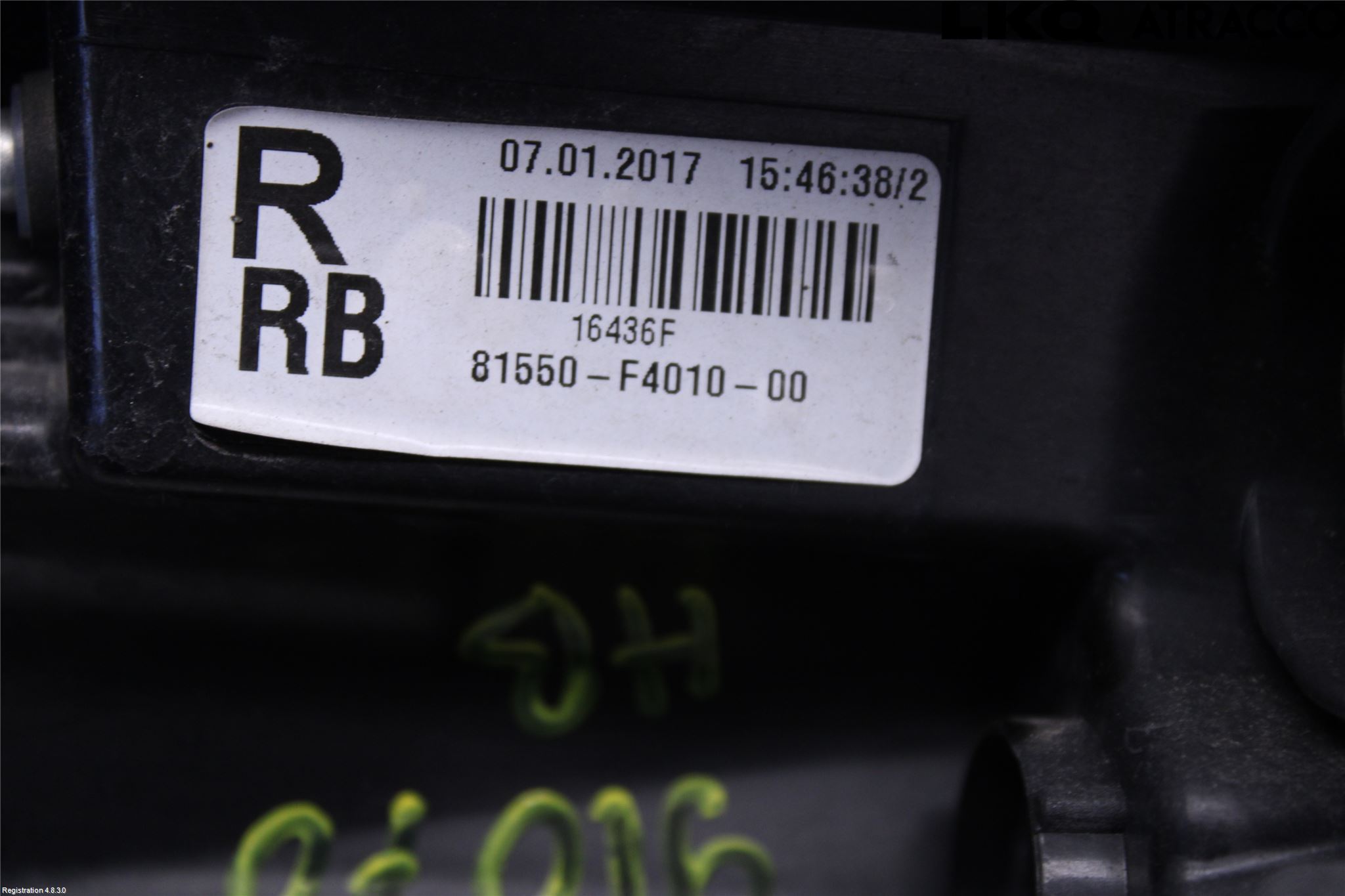 Toyota C-HR 16-23 Bakljus Höger