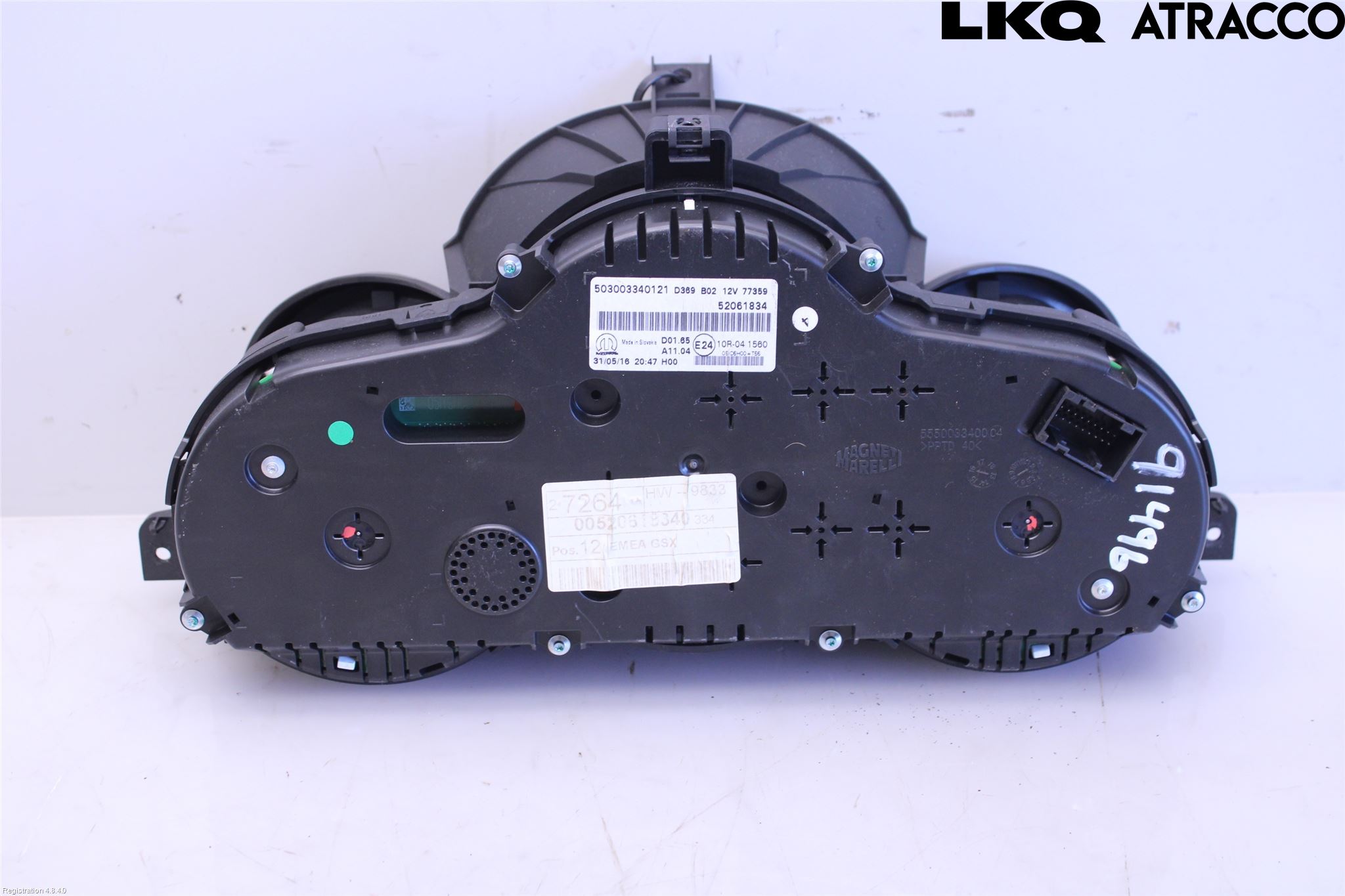 Fiat 500X 15- Instrument Komb