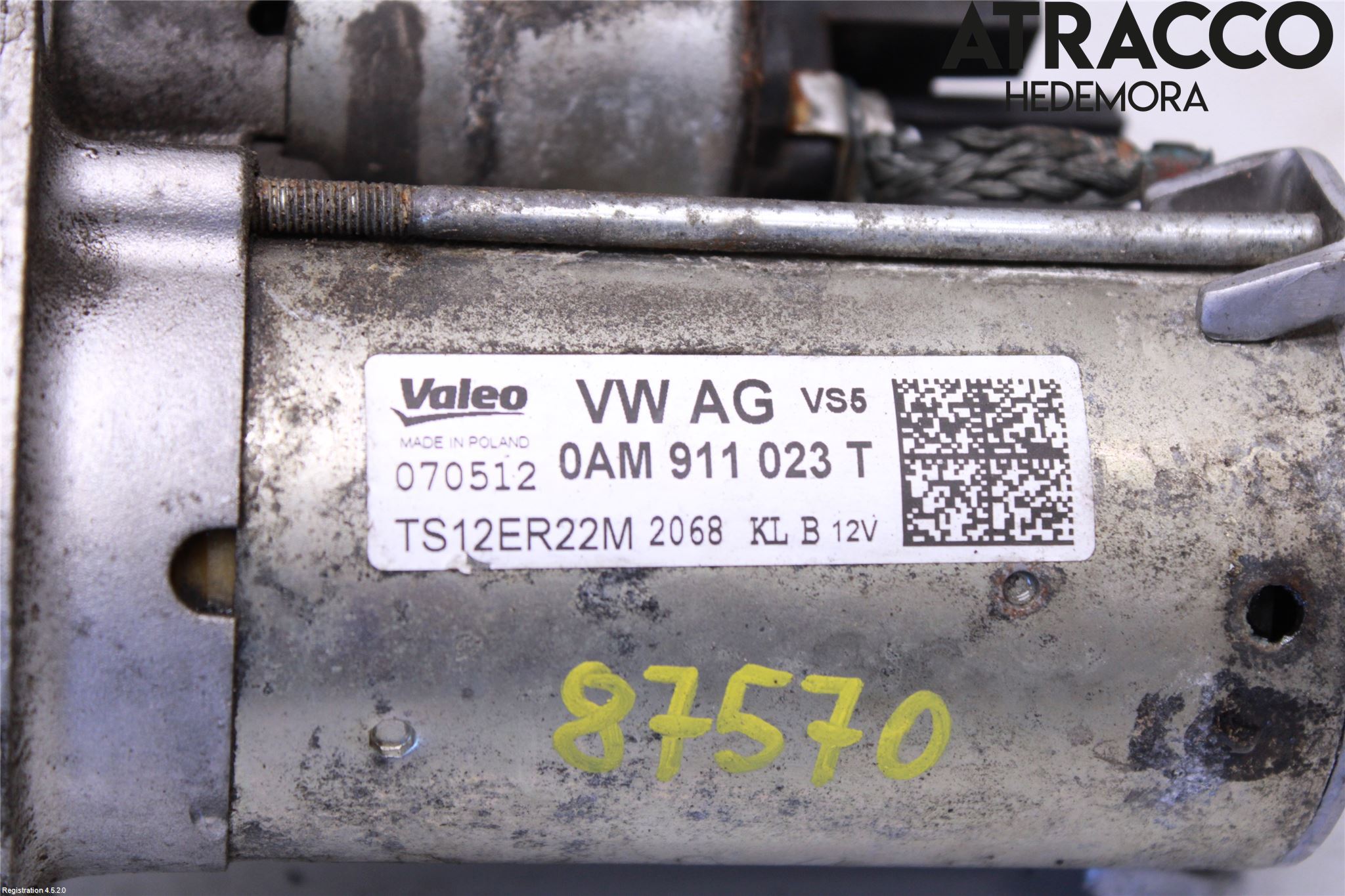 Skoda OCTAVIA (1Z) 05-13 Startmotor