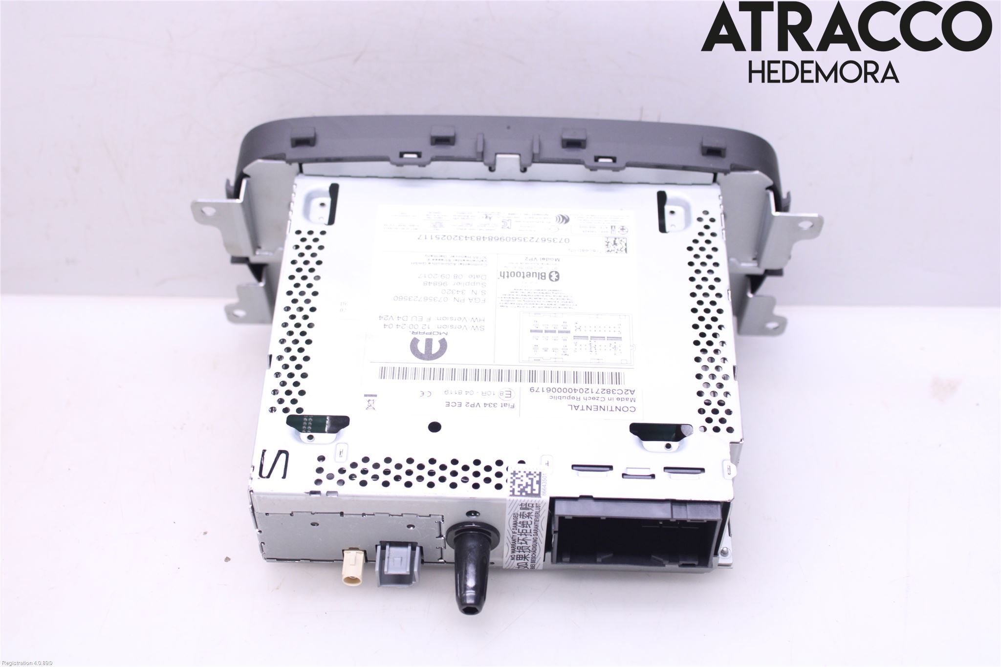 Fiat 500X 15- Cd Radio - Multimediapanel