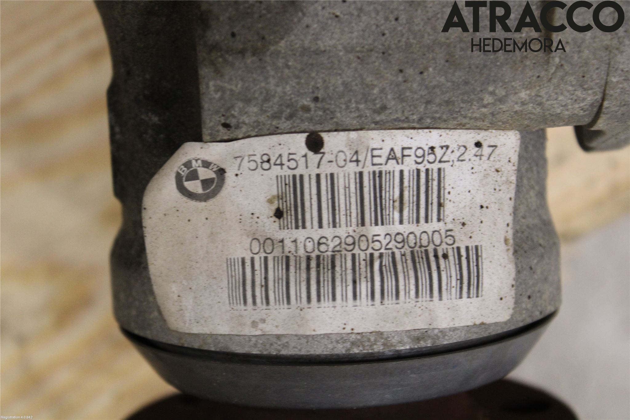 BMW 5 F10/F11/F18 09-17 Framvagn Diffrential