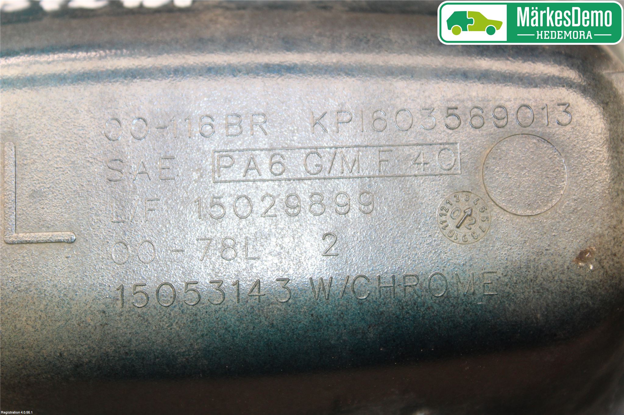 Chevrolet AVALANCHE Dörrhandtag Yttre Vä