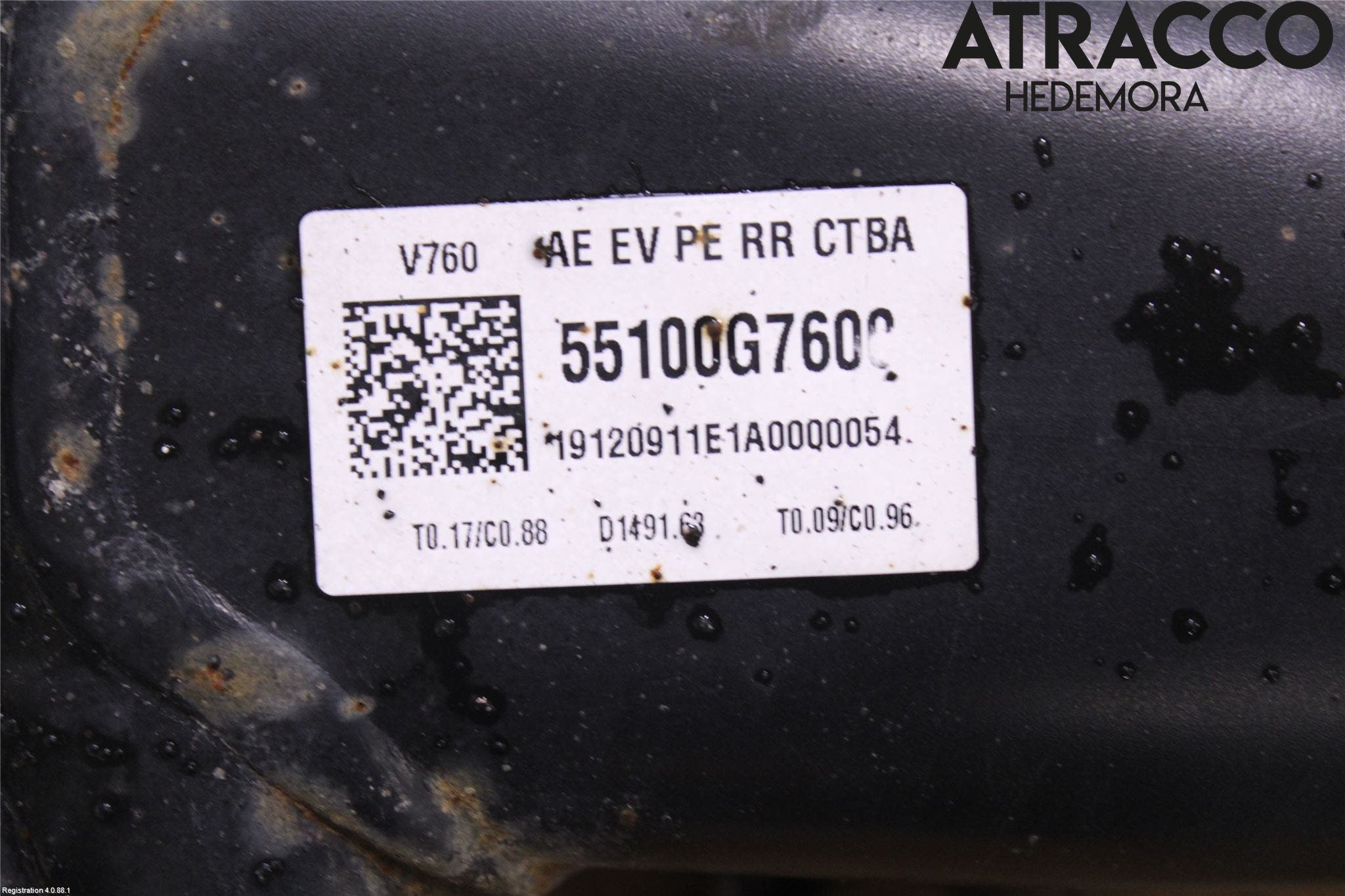 Hyundai IONIQ AE 17-22 Bakaxelbalk