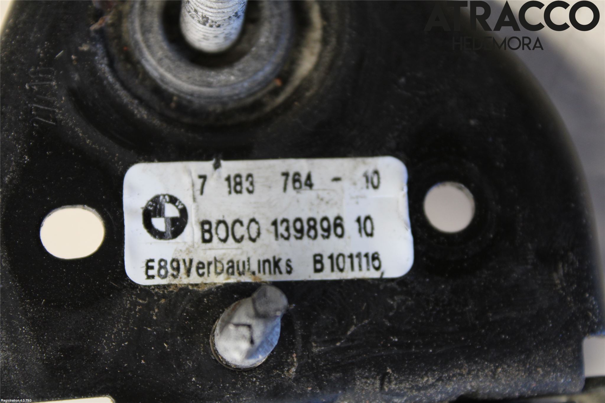 BMW 5 F10/F11/F18 09-17 Huv Spärr